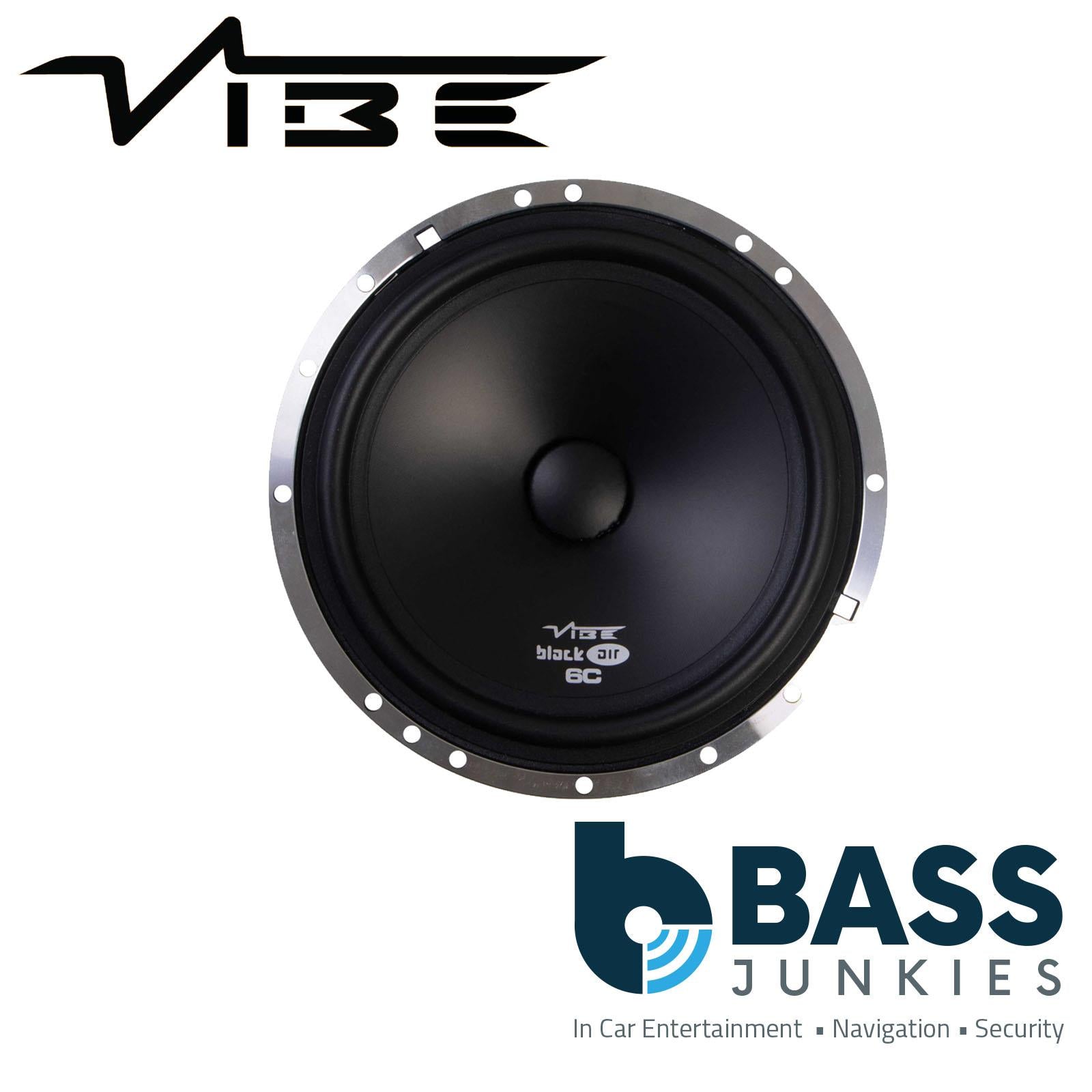 VIBE BLACKAIR6C-V0 6.5" 4Ohm 420W Peak Power Car Audio Component Speakers