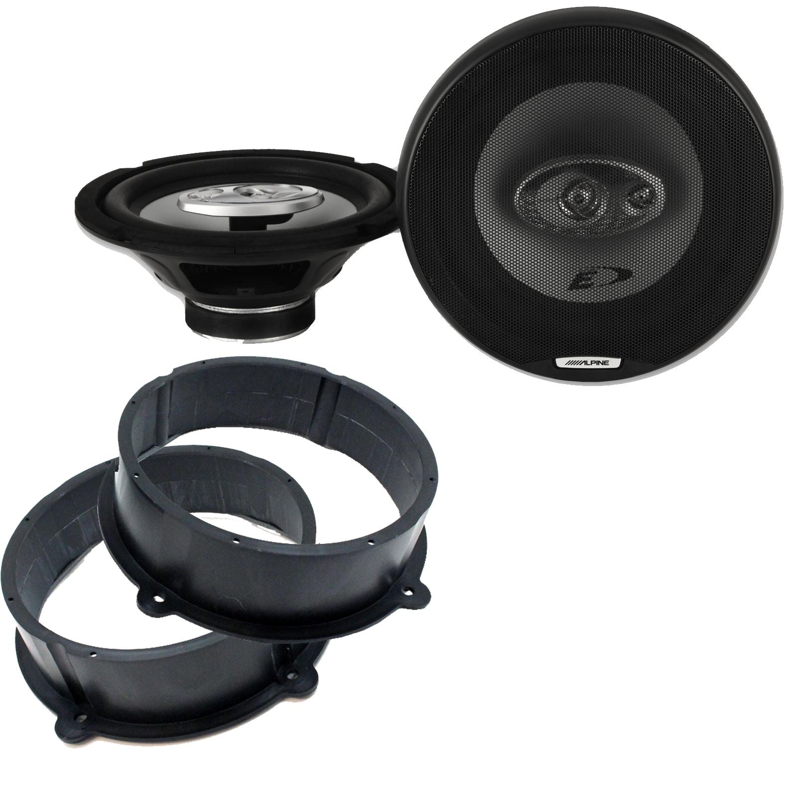 Alpine SXE-2035S 8" 8inch Speakers 560w 200mm/20cm Fits Audi TT 2007-14