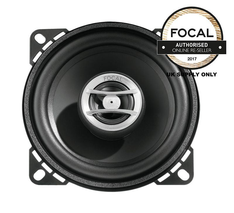 Focal RCX-100 - AUDITOR SERIES 100mm 4" 120 Watts 2 Way Coaxial Car Speakers