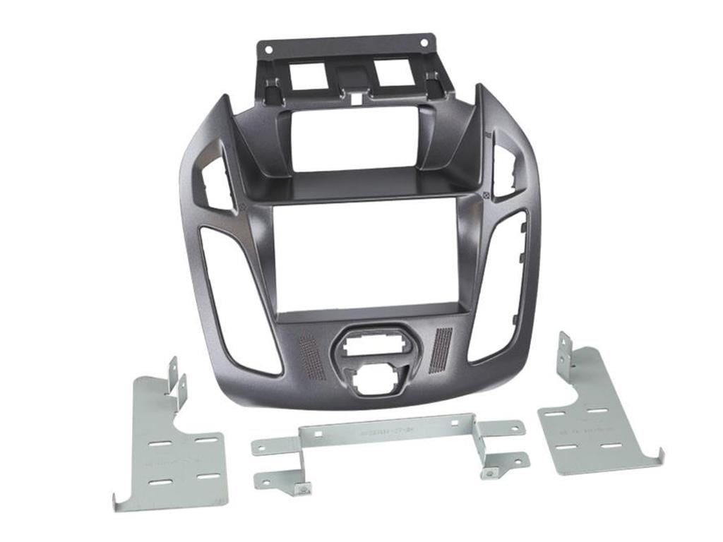 Grundig 6.8" Apple Android Double Din Stereo Fitting Kit + Steering Wheel Stalk Controls to fit Ford Transit-Connect 13-21