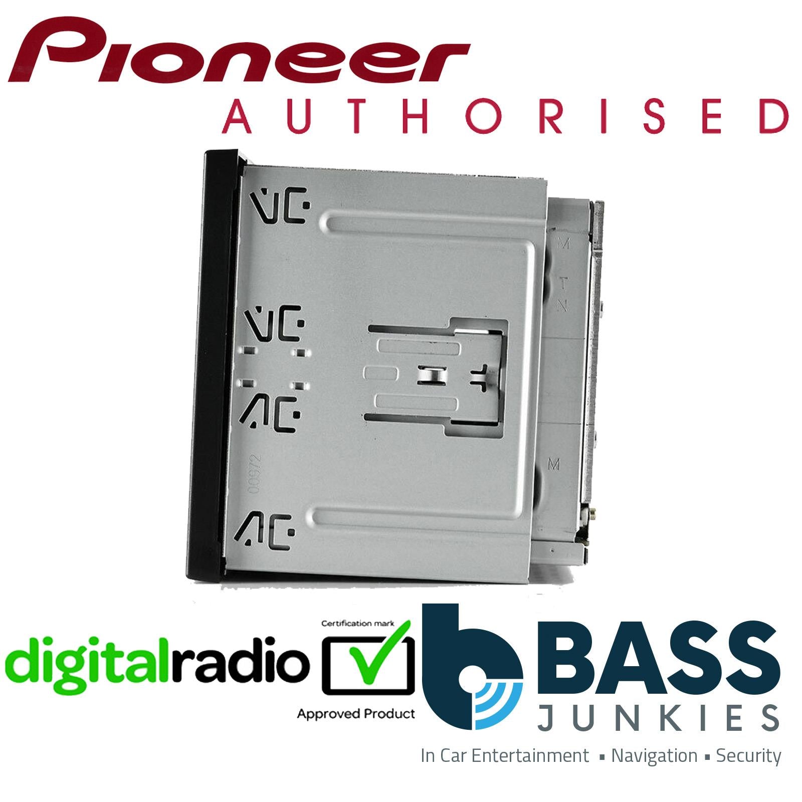 Pioneer DMH-A340DAB 6.8" Double Din Bluetooth WebLink USB DAB Radio Car Stereo