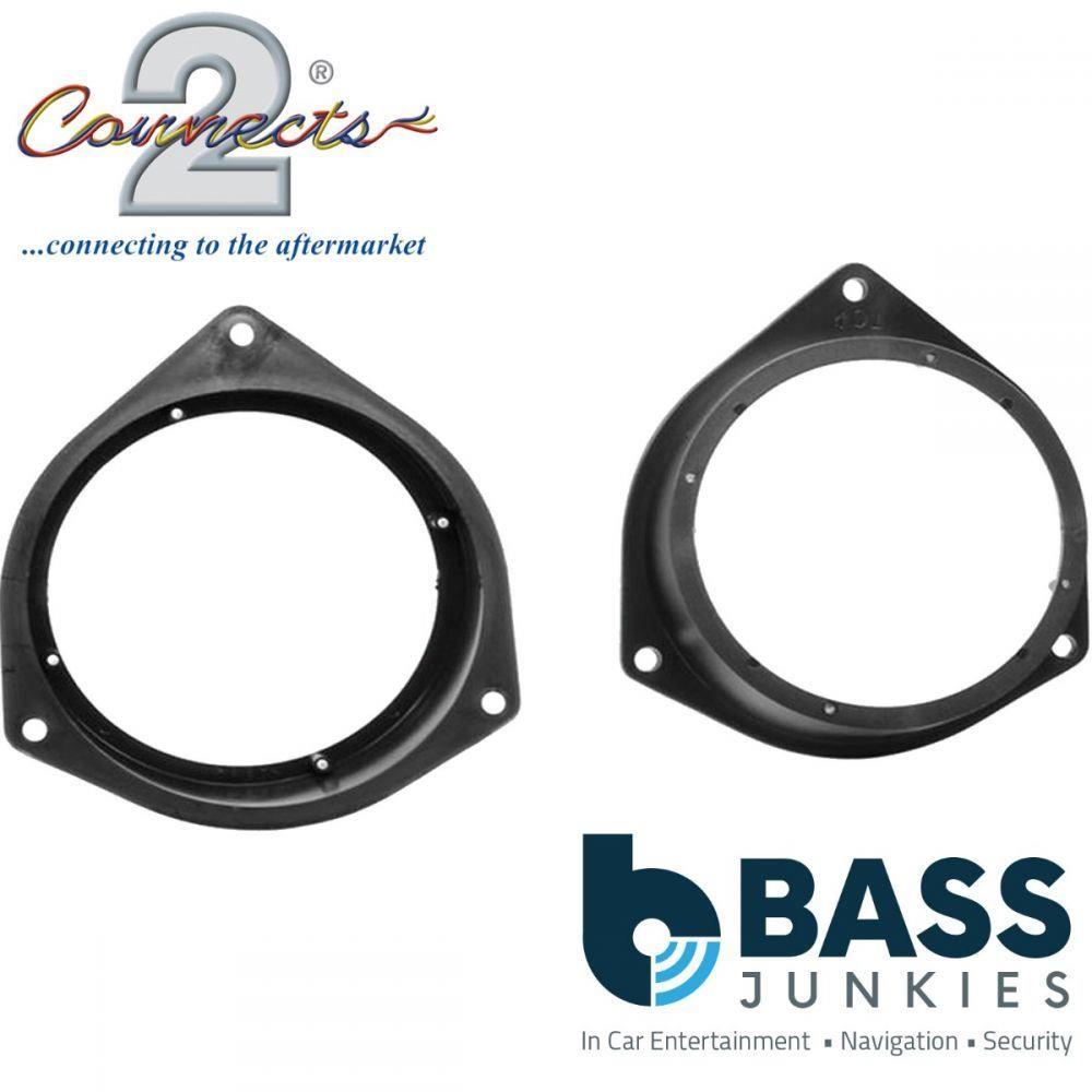Alpine S-S40 S-Series 100mm/10cm/4" 2-Way Coaxial Car speakers (Per Pair Max 240|90 watts RMS) Fits Fiat Qubo 2008-18 | Fiorino 08-21