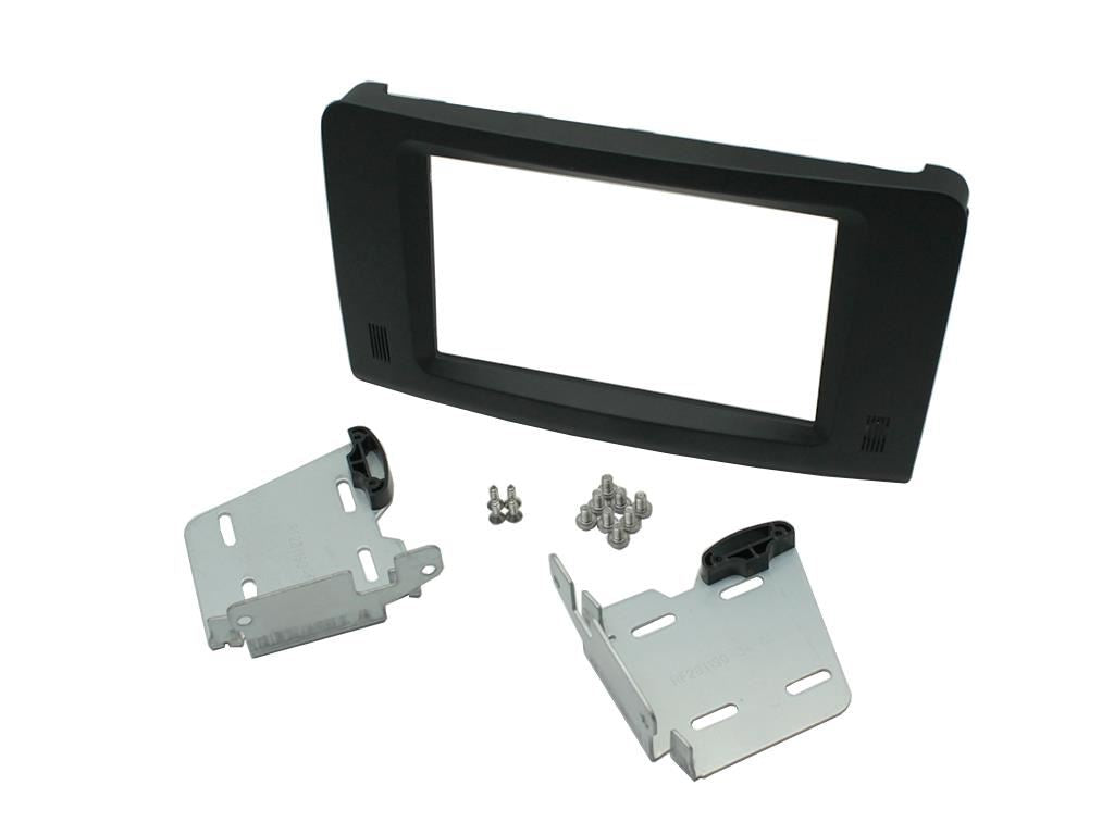 Grundig 6.8" Apple Android Double Din Stereo Fitting Kit + Steering Wheel Stalk Controls to fit Mercedes ML 2005-11 | Mercedes GL 2006-12