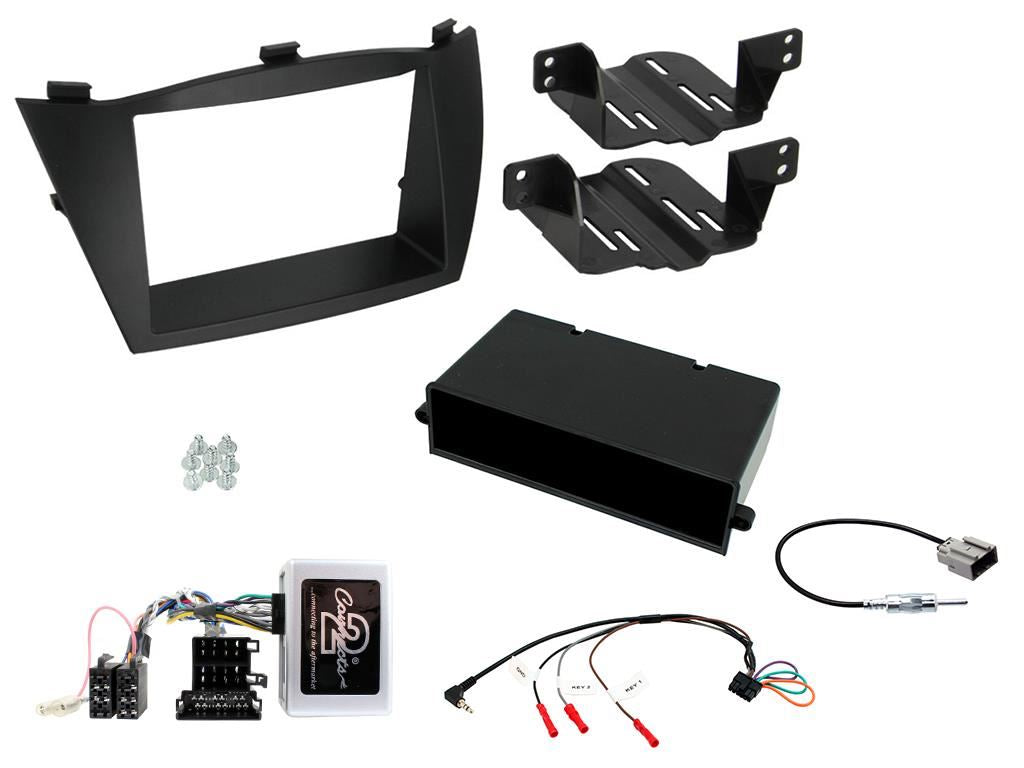 Connects2 CTKHY13 Hyundai ix35 2010 On Car Stereo D/Din Fascia Steering Wheel Interface