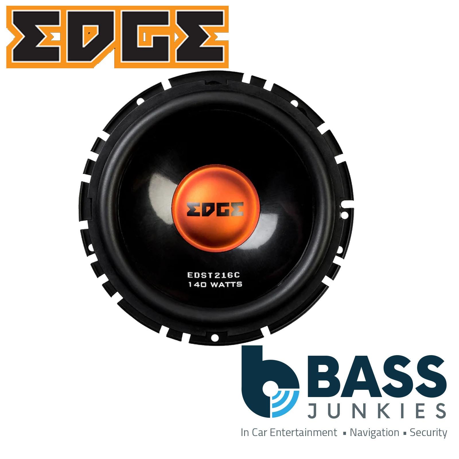 EDGE EDST216C-E6 - 16.5cm 6.5" Inch 280 Watts 2 Way Component Car Van Speakers
