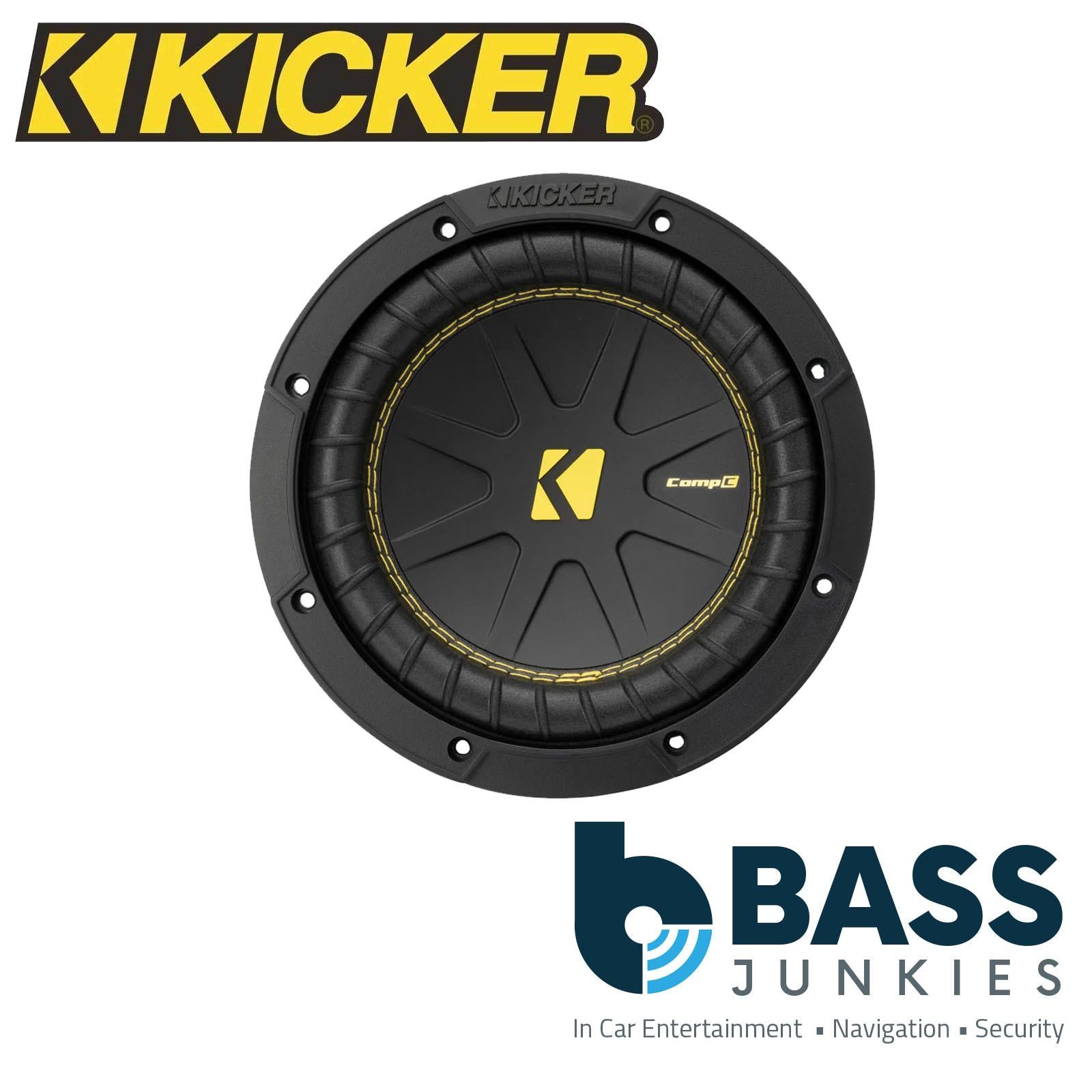 KICKER KA50CWCS84 8 Inch 4 Ohm 400W Single Voice Coil Car Audio Subwoofer