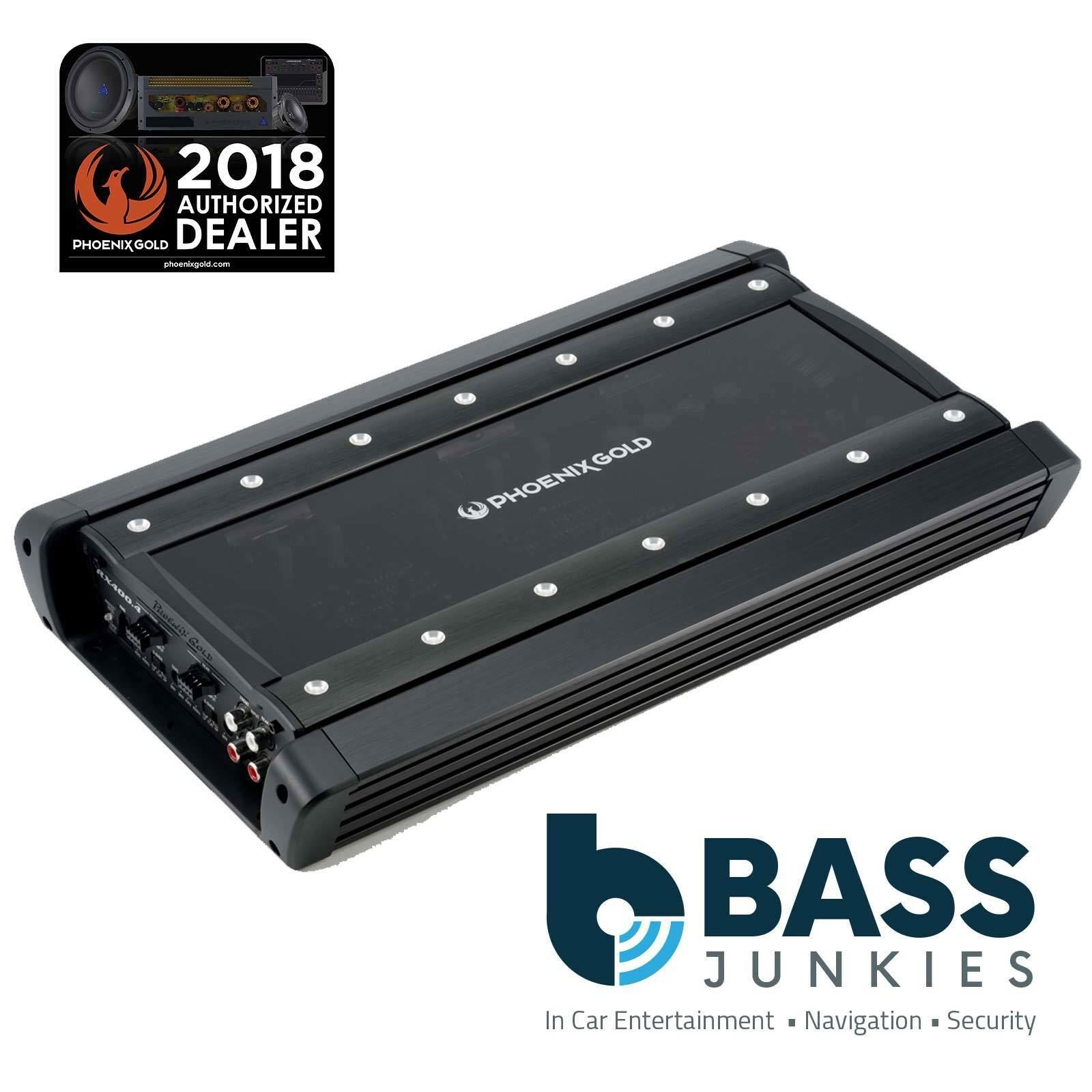 Phoenix Gold RX400.4 - RX Series 400 Watts 4 Channel Car Audio Amplifier