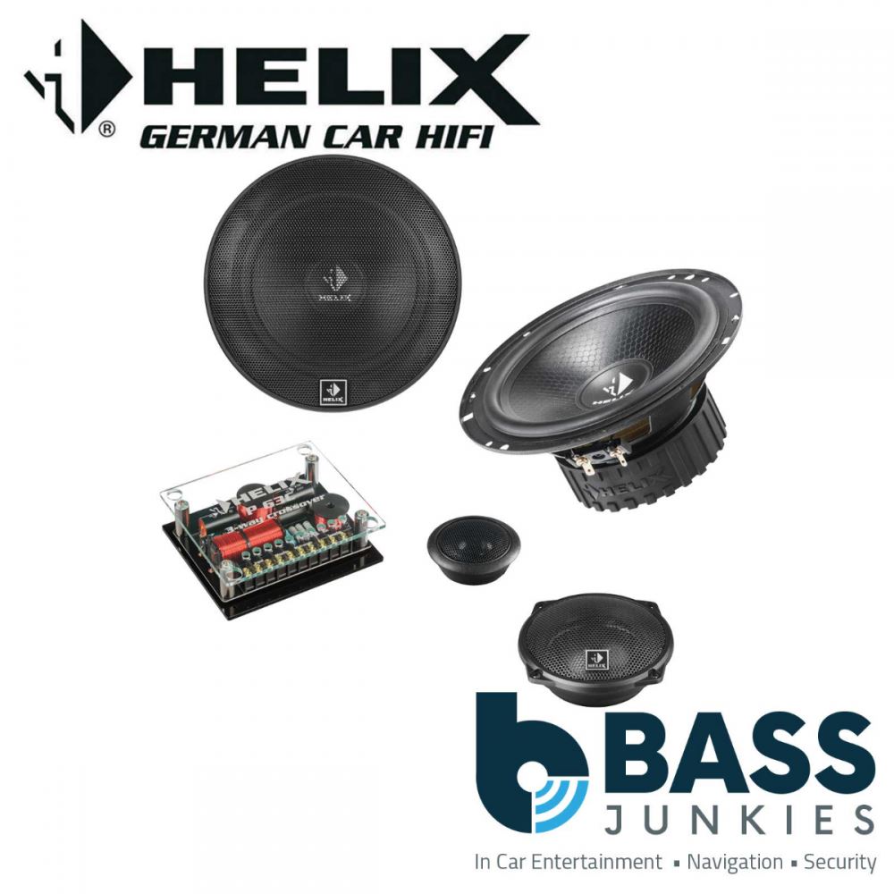 HELIX P 63C - 6.5" 165mm 500 Watts 3 Way Component System Car Van Speakers