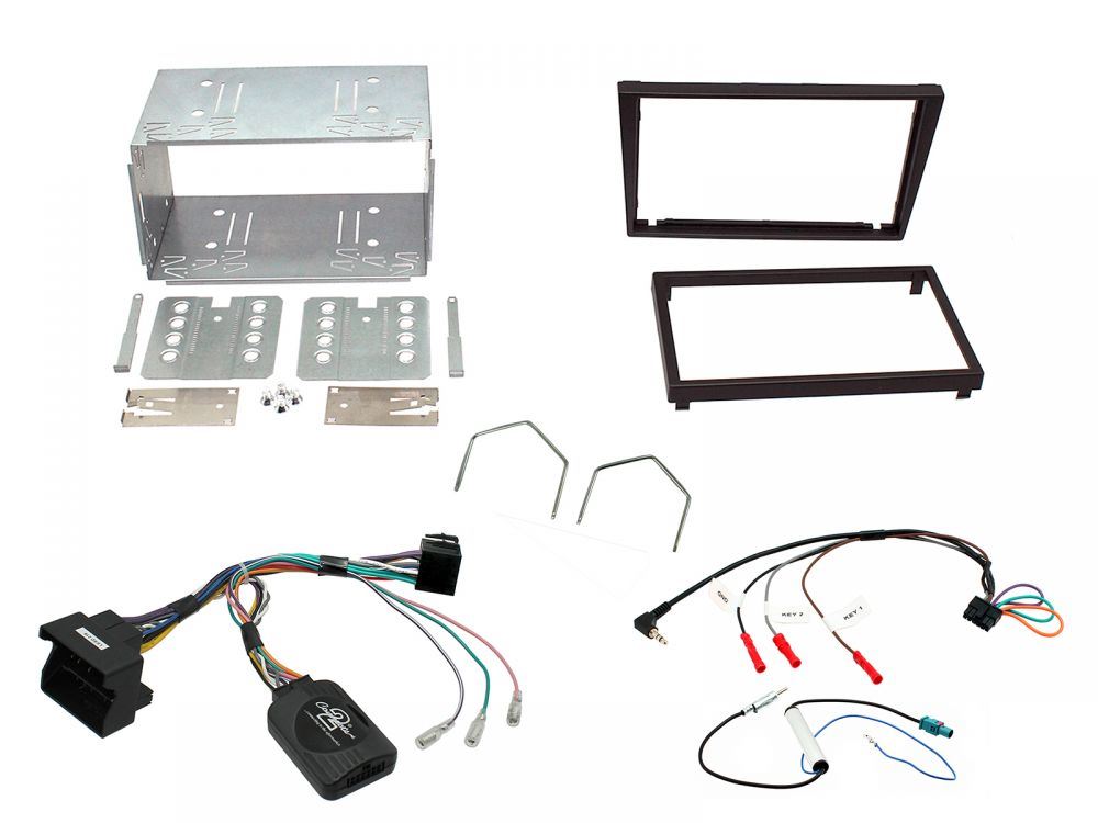 Connects2 CTKVX08 - Vauxhall Double Din Fascia & Steering Wheel Interface Installation Kit