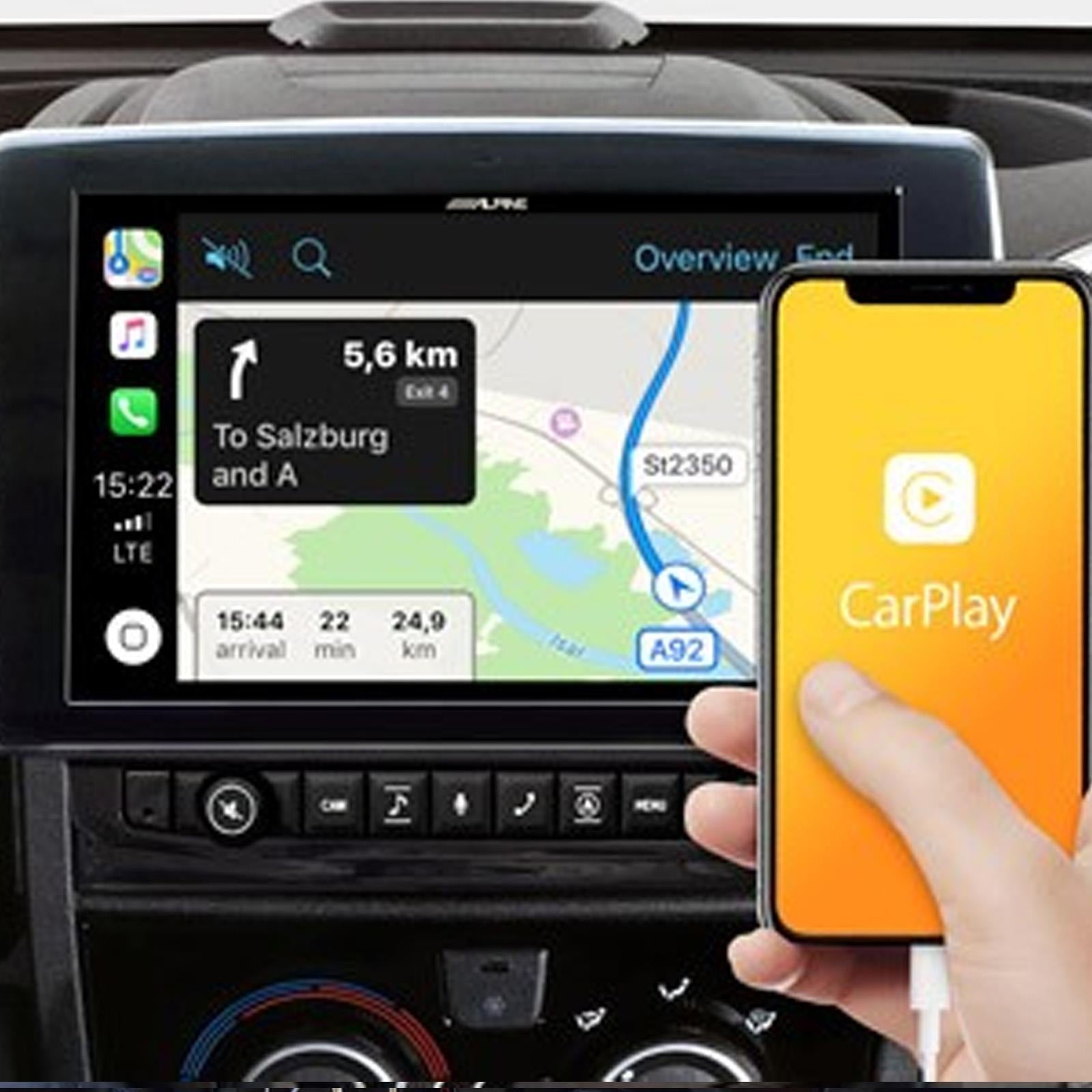 Alpine X903D-DU2 � Motorhome Touchscreen Camper Navigation with Swivel Display