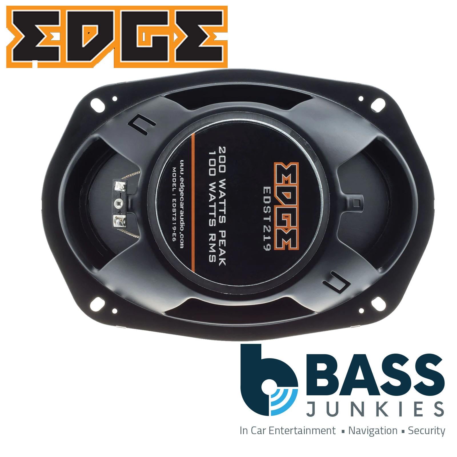 EDGE EDST219-E6 - 6"x9" Inch 400 Watts 2 Way Coaxial Car Van Speakers