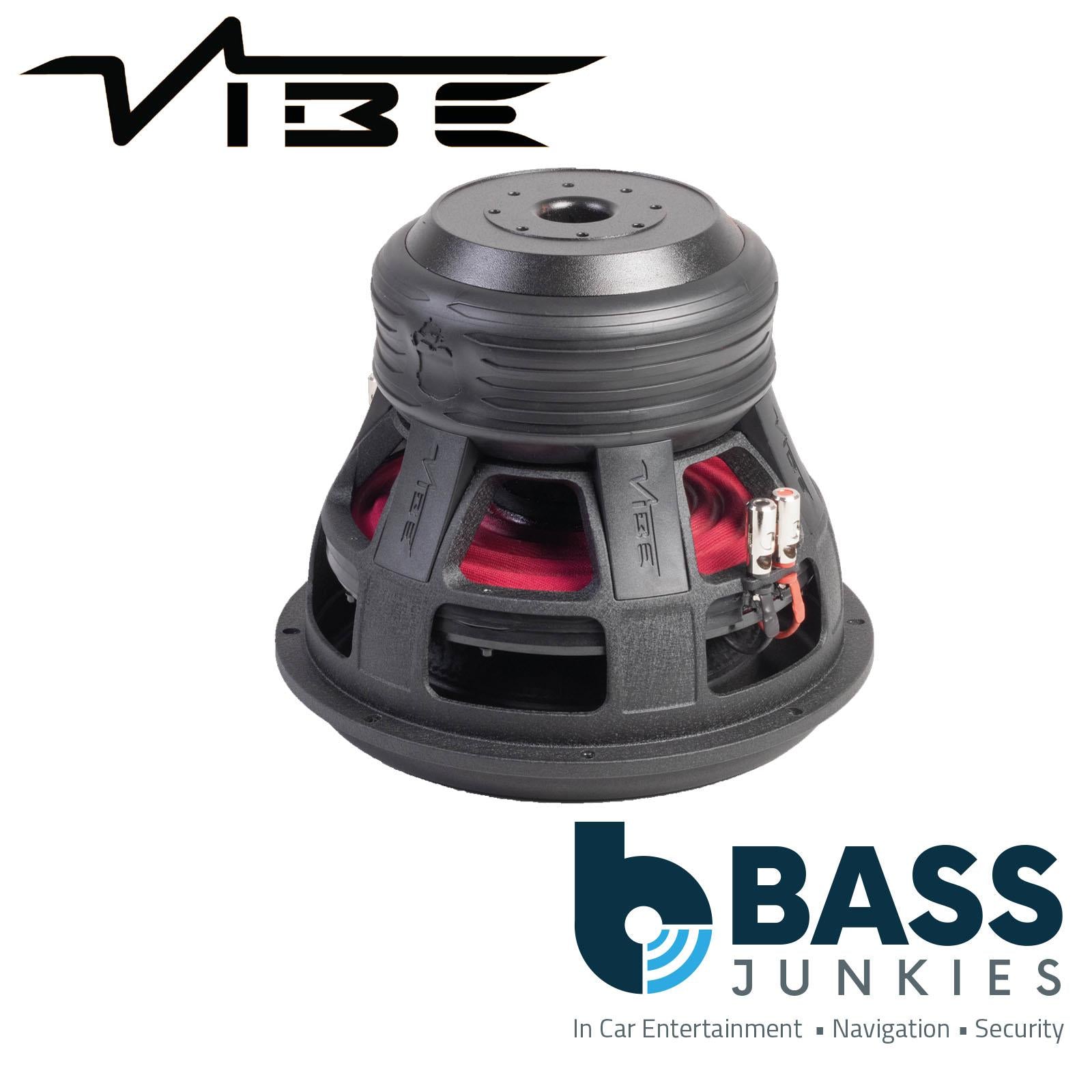VIBE BD12D1SPL-V4 Black Death 12 Inch 9000 Watts Max SPL Car Audio Subwoofer