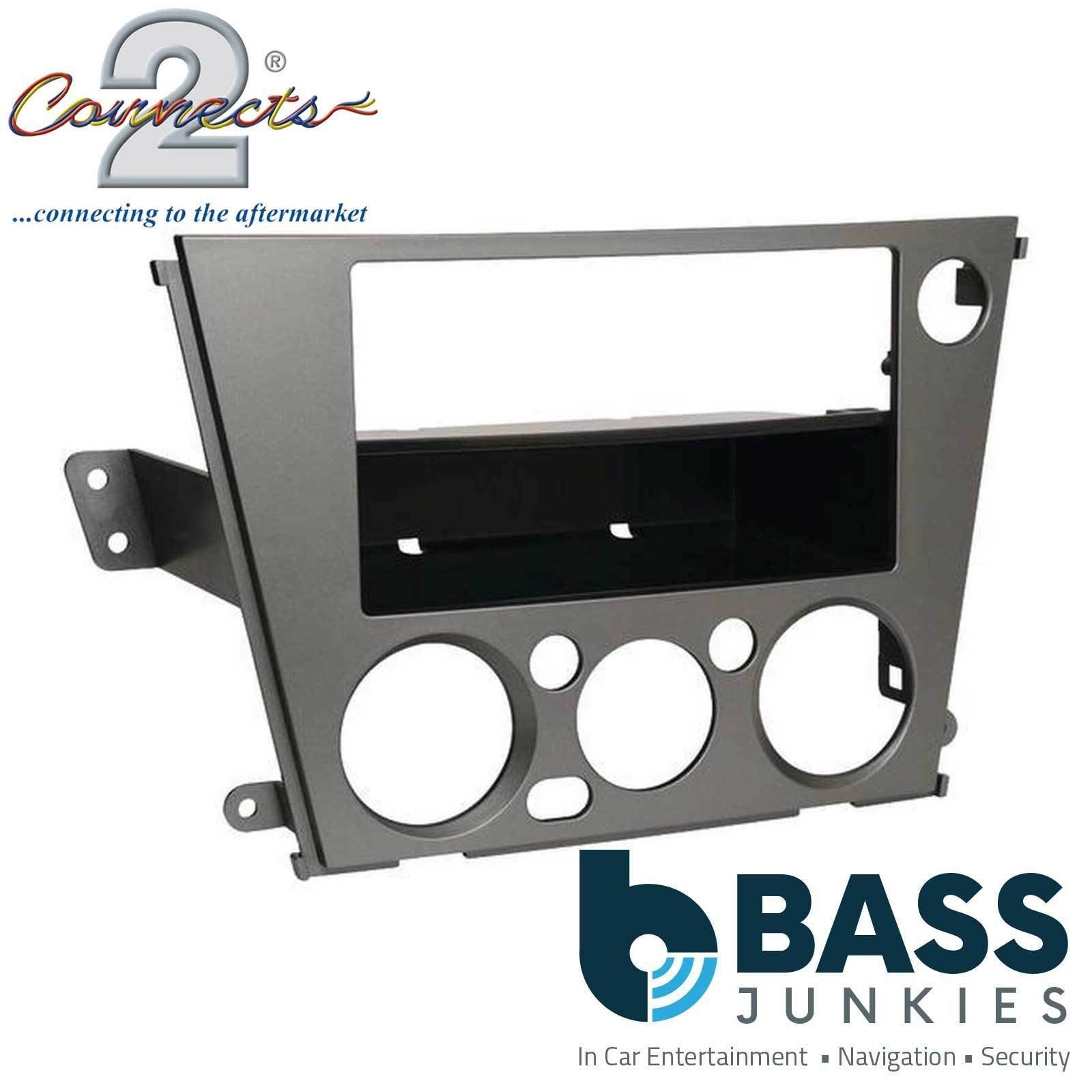 Connects2 CT24SU03 Subaru Outback Legacy Car Stereo Single Din Fascia Panel (Silver)