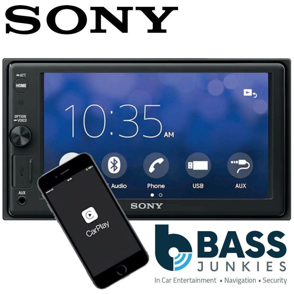 Sony XAV-AX1000 6.2" Mechless CarPlay Bluetooth Touchscreen Car Stereo REFURB
