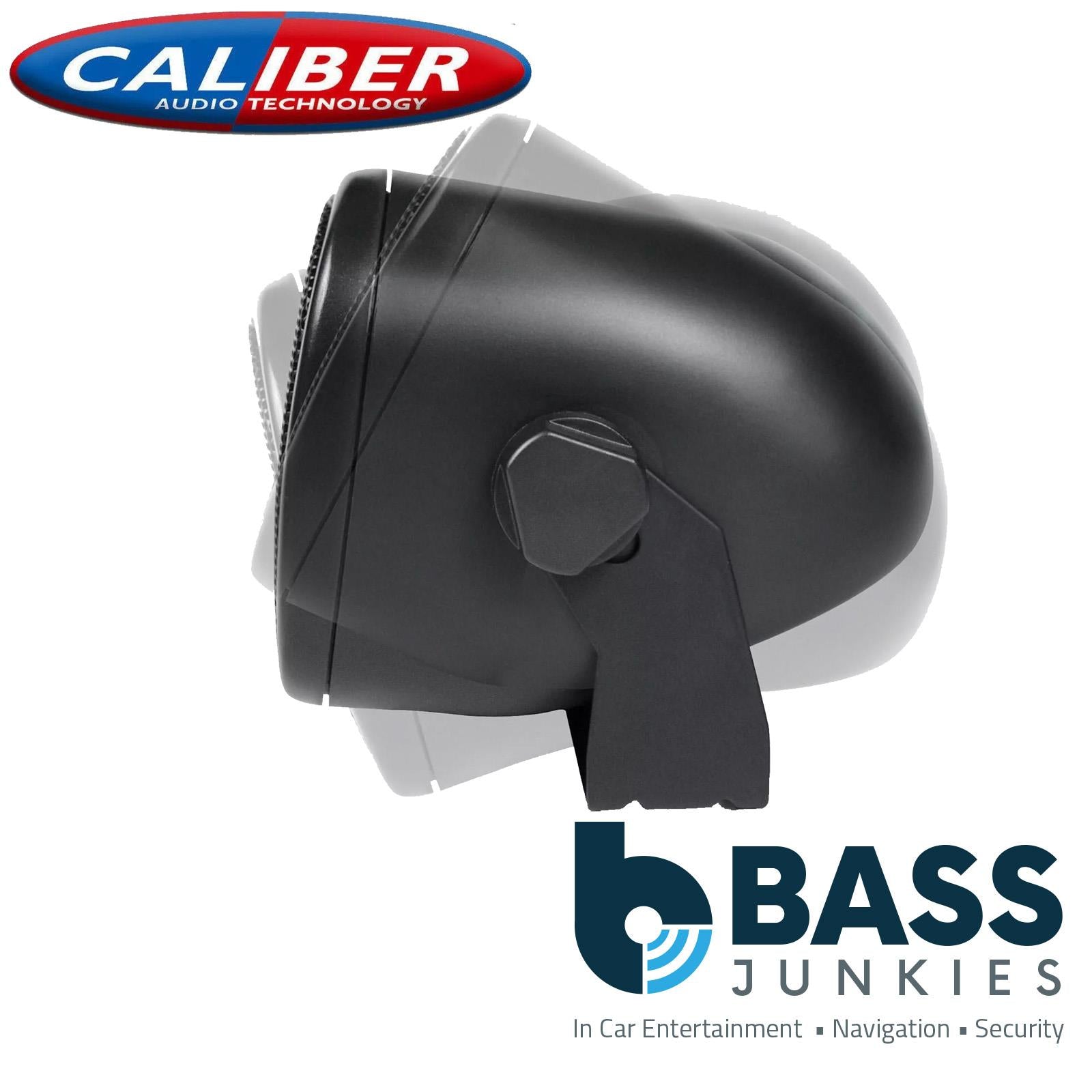 Caliber CALCSB2 - 120 Watts 3 Way Car Van Motorhome Boat Truck HGV JCB & Campervan Pod Speakers with Brackets