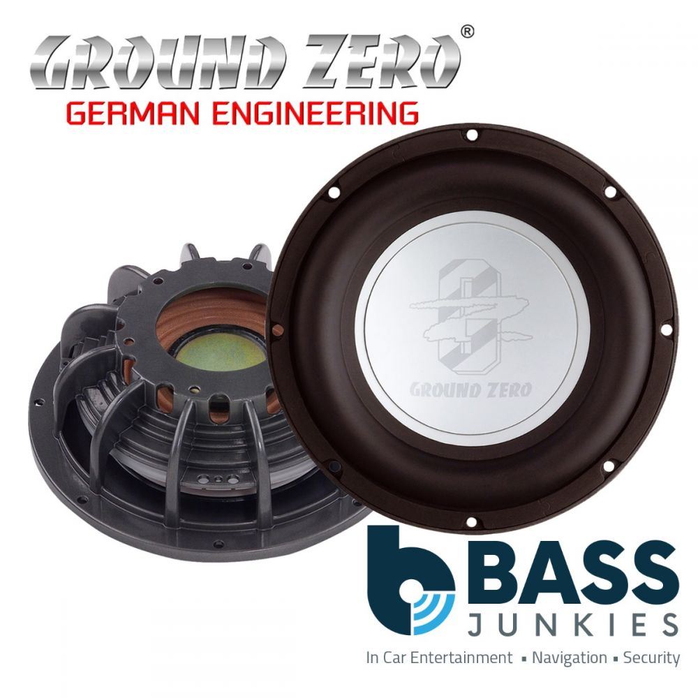 Ground Zero GZUP 10 - 10" Inch 25cm Aluminium Cone Subwoofer Passive Radiator