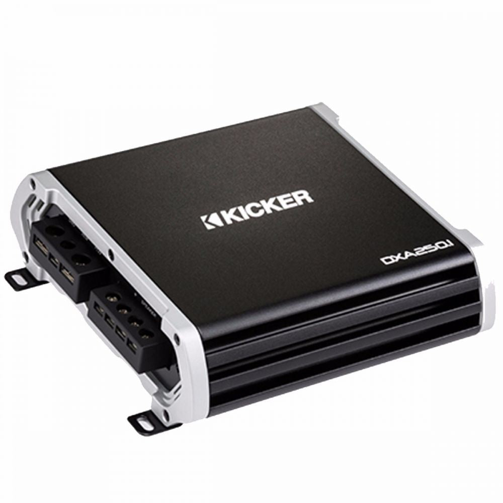 Kicker DXA250.1 - 250 Watts Monoblock 1 Channel Class D Subwoofer Car Amplifier