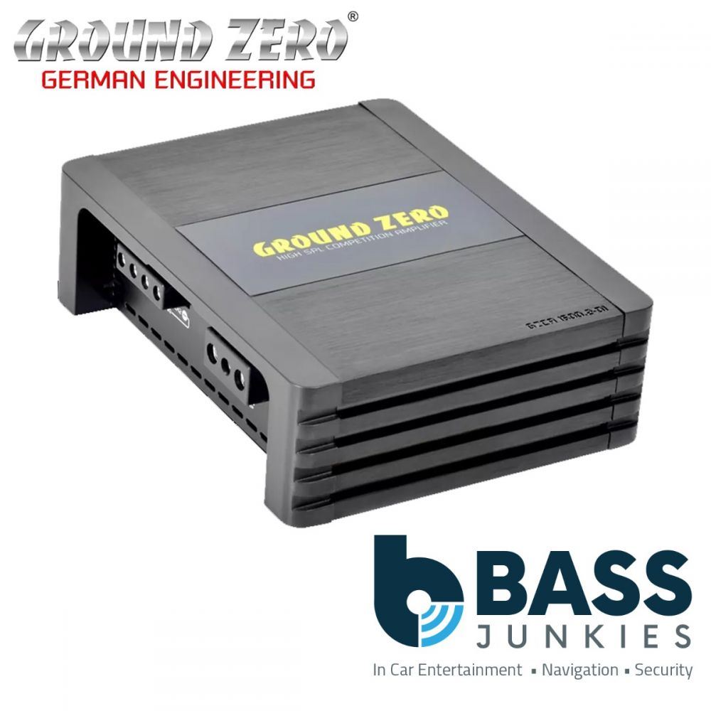 Ground Zero GZCA 1500.2-D1 1500 Watts 2-Channel Competition SPL Car Amplifier