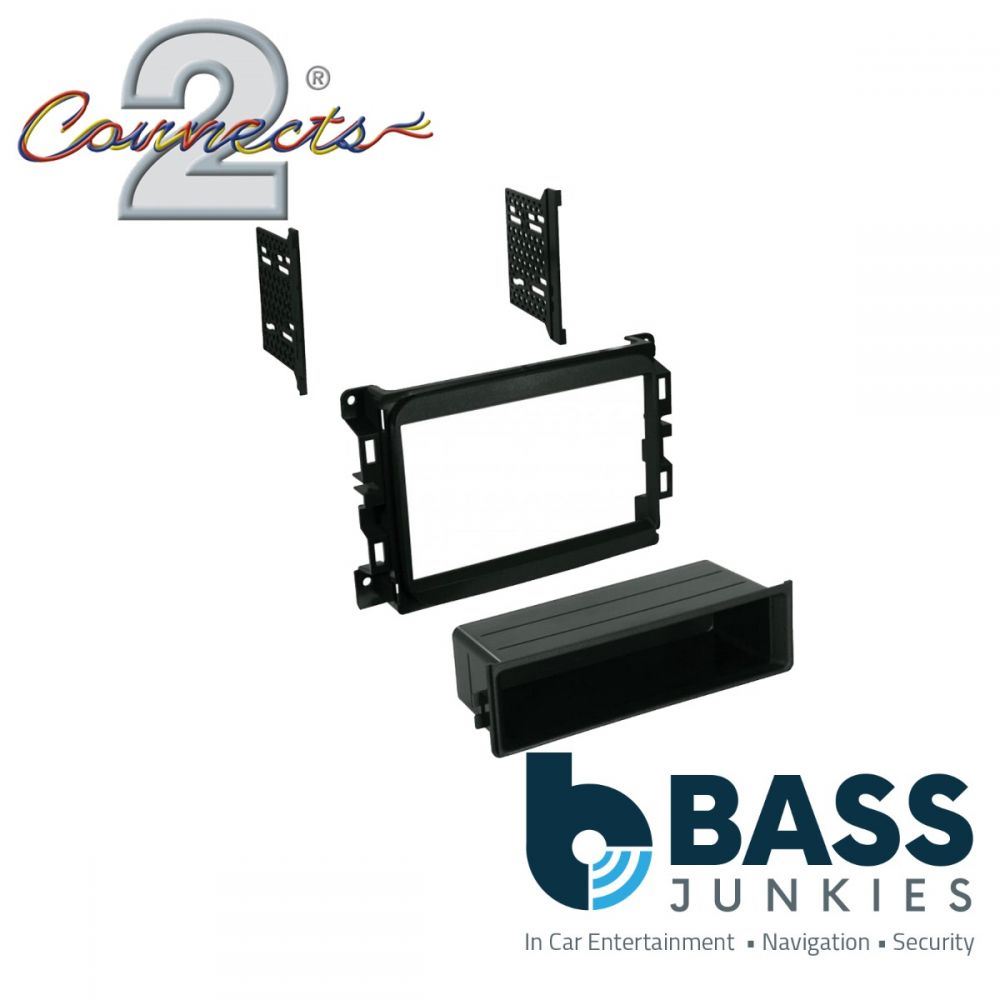 Connects2 CT24DG07 - Dodge Ram 2013 - 2018 Single/Double Din Fascia Panel