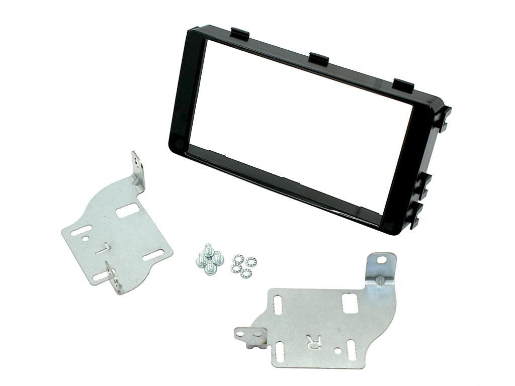 Connects2 CTKMT09 - Mitsubishi Outlander 2013 Onwards Double Din Fascia & Steering Wheel Interface Installation Kit
