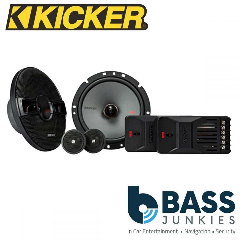 Kicker KSS6704 - 6.75" 165 mm 250 Watts Car Front Rear Door Component Speakers