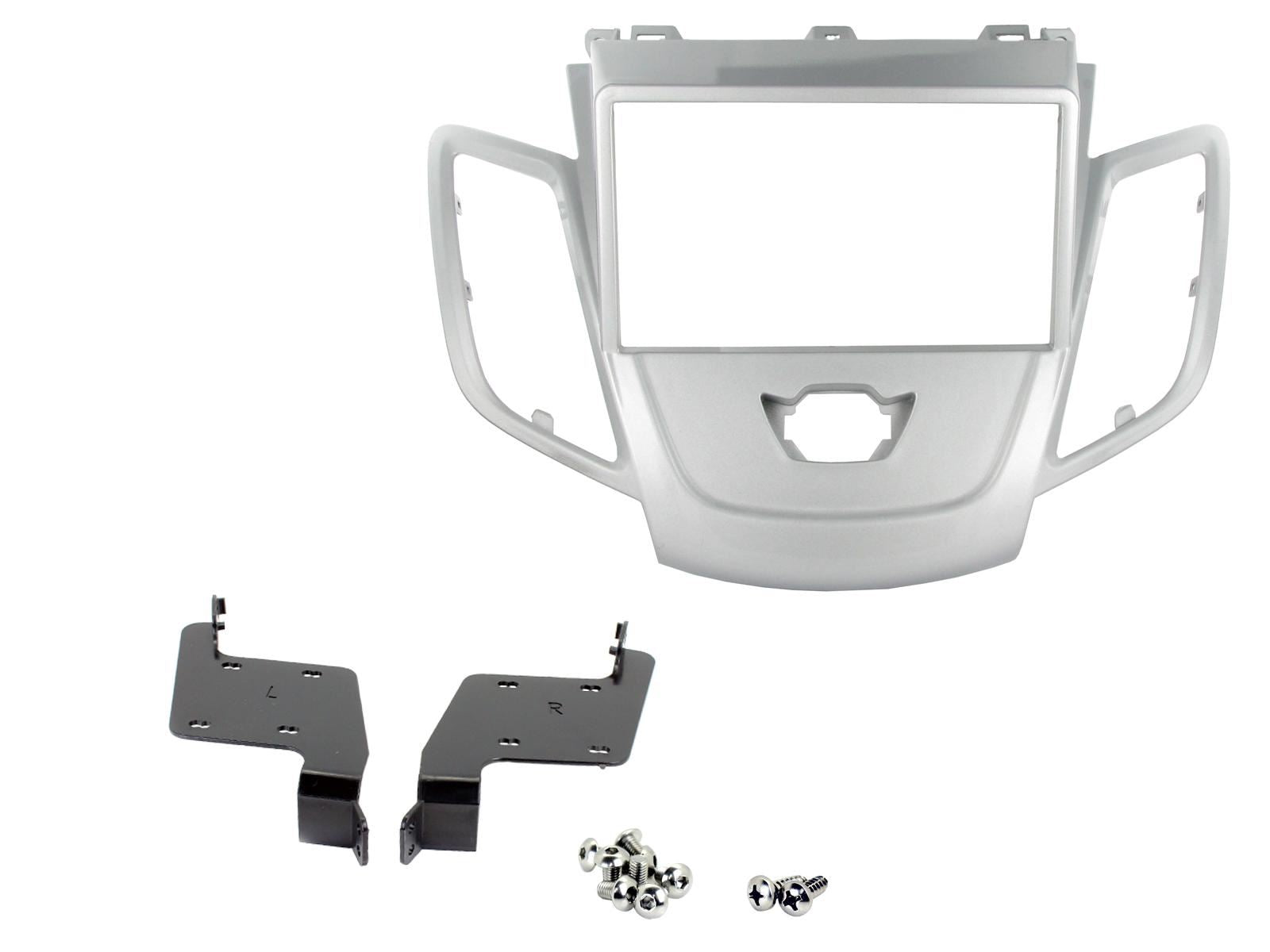 SONY DAB+ Apple | Android Double Din Stereo Fitting Kit + Steering Wheel Stalk Controls to fit Ford Fiesta 2008-12