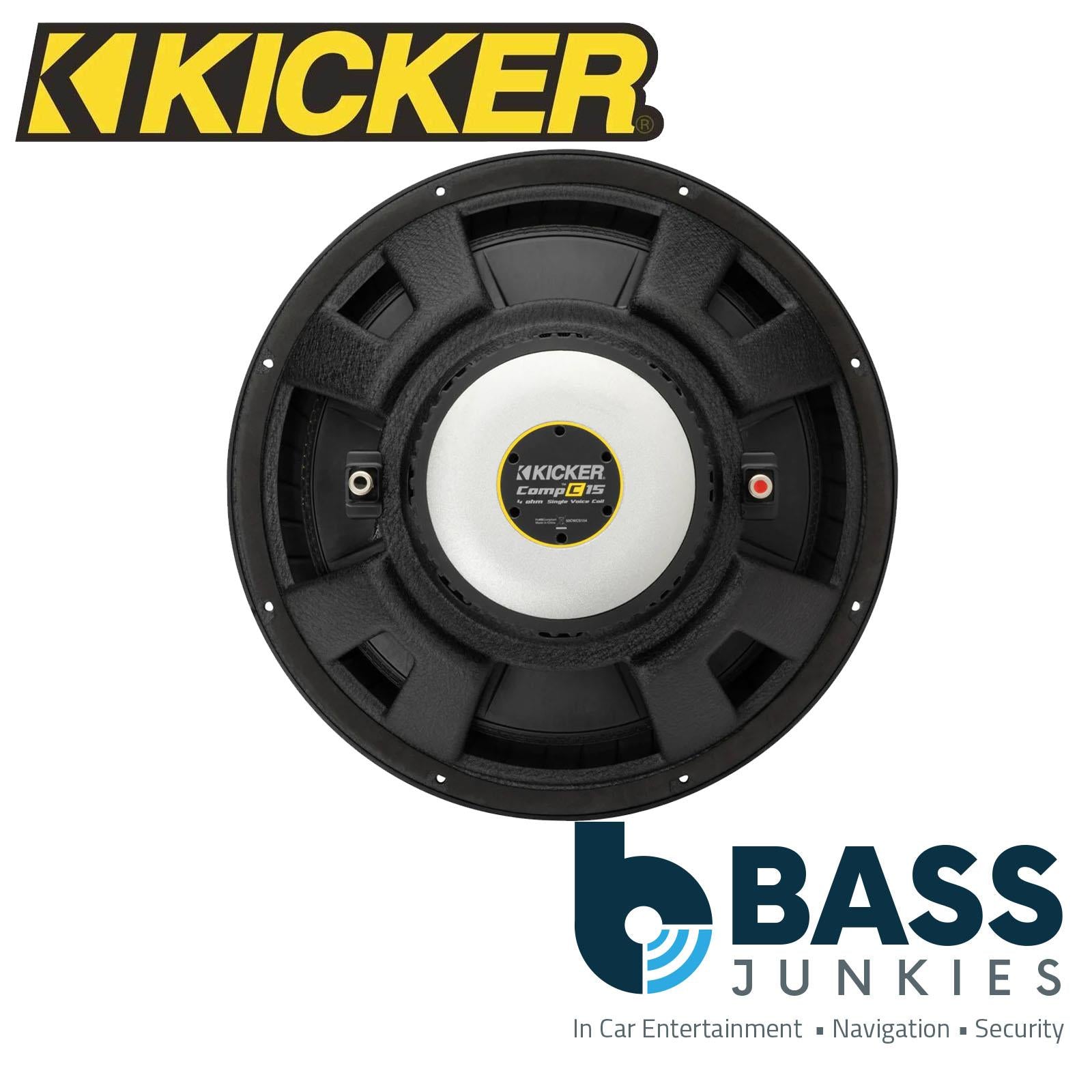 KICKER KA50CWCS154 CompC 15" 4 Ohm Car Subwoofer