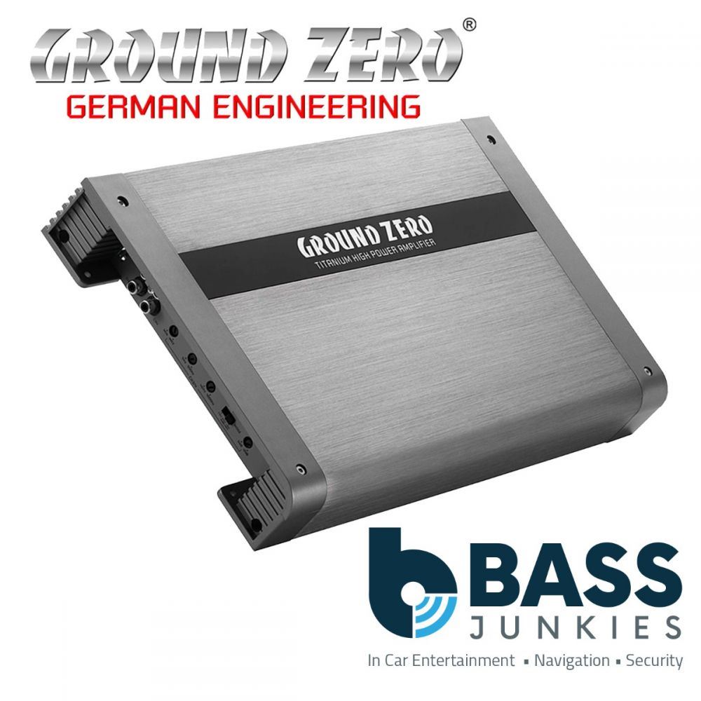 Ground Zero GZTA 4125X-II - 4 Channel amplifier - 4 x 90 WRMS @ 4 ohm