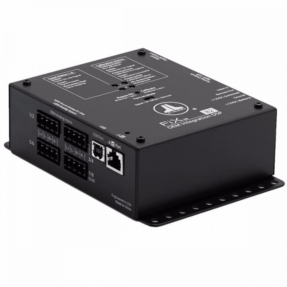 JL Audio FIX-82 - OEM Integration DSP with Automatic Time Correction & Digital EQ
