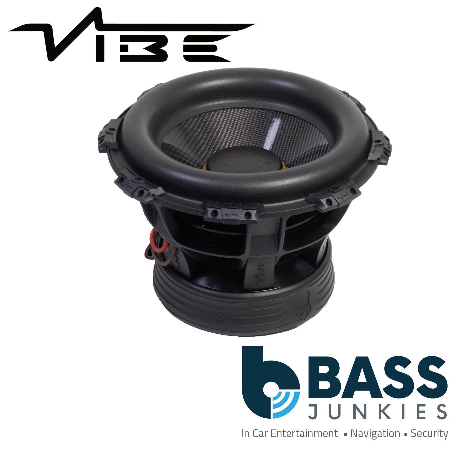 VIBE BDC15D1SPL-V4 Black Death 15 inch 15000 Watts Max SPL Car Audio Subwoofer
