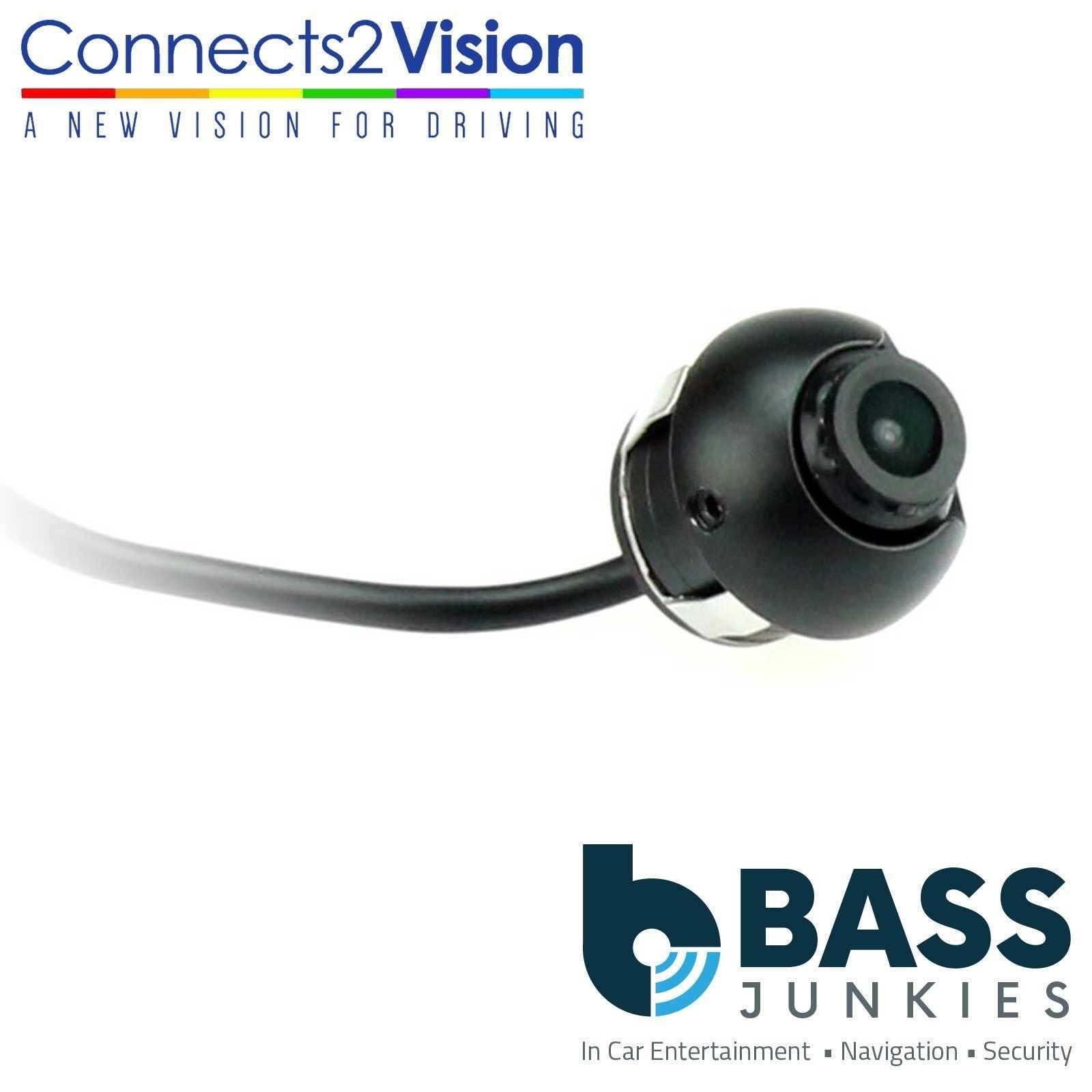 Connects2 CAM-8 - Colour CMOS 360 Degree Rear View Reversing Camera with Guidelines