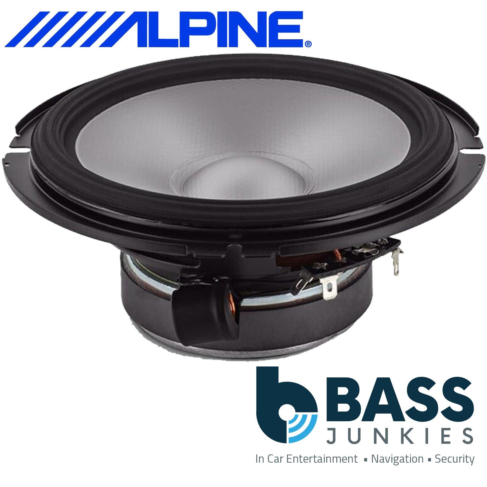 Alpine S2-S65C - 480 Watts a Pair 2 Way 6.5" 17cm Component Kit Car Door Speakers