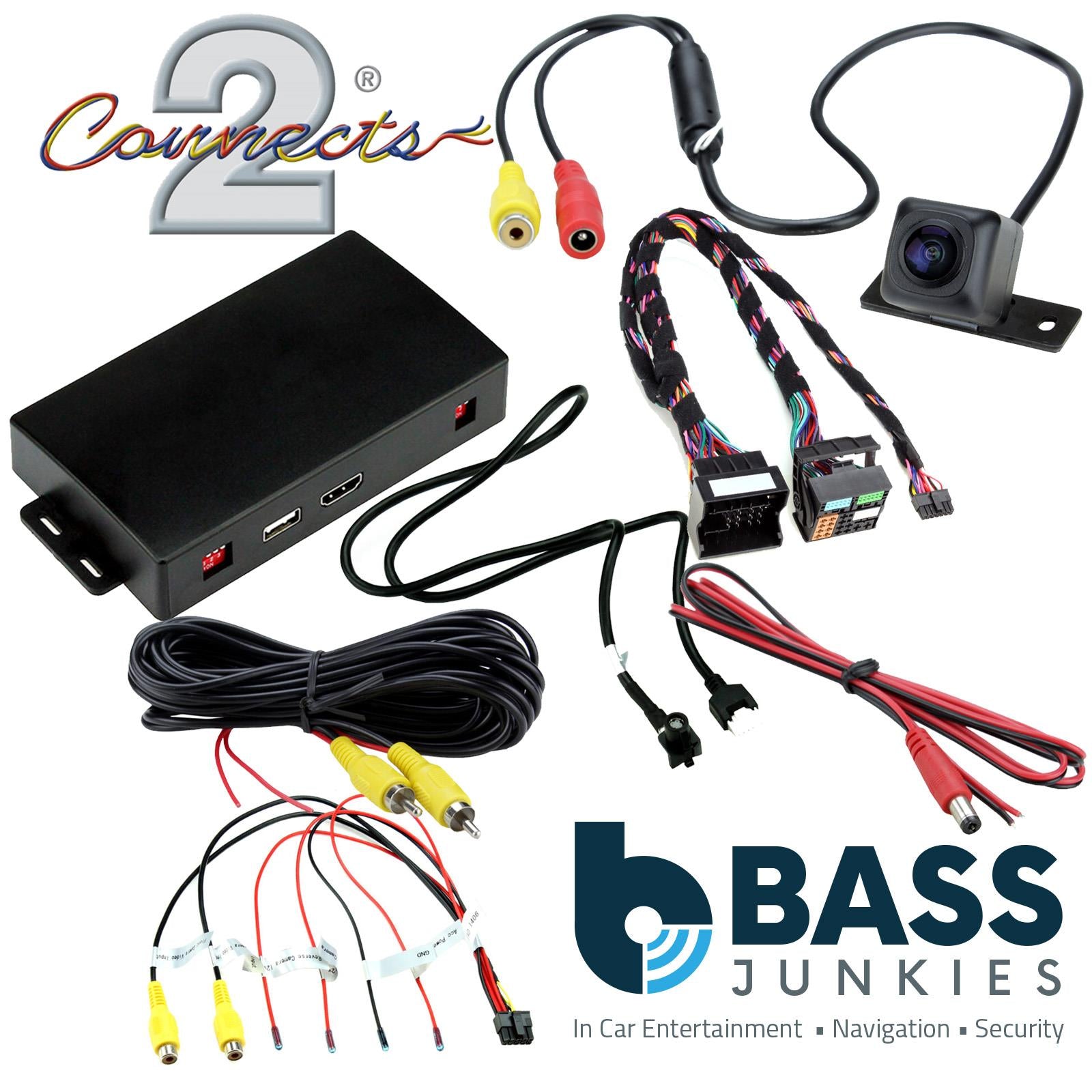 CAM-AU6-AD Audi Rear Camera Add On Kit for A3 A4 Q2 Factory Head Units