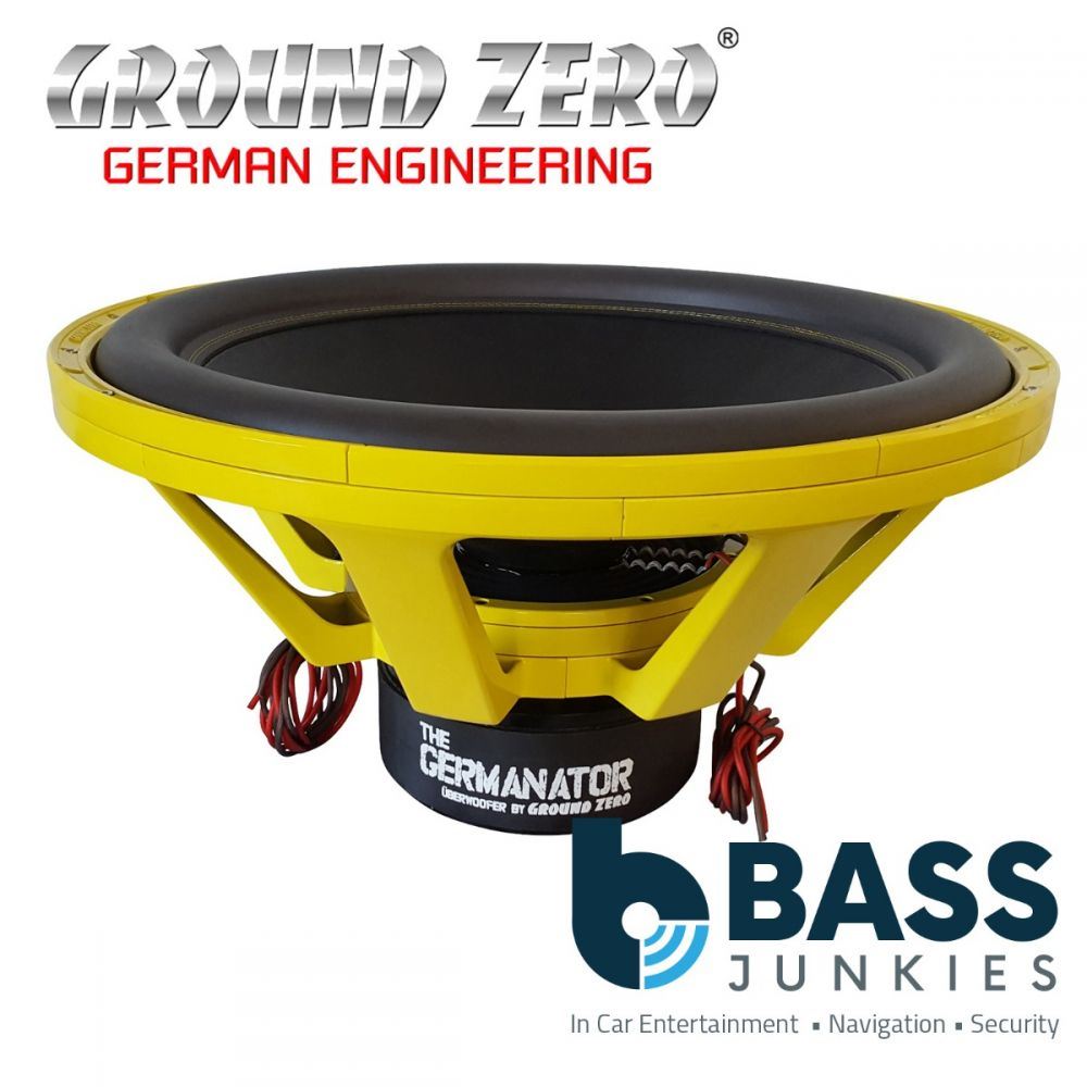 Ground Zero THE GERMANATOR - 33" Inch 84cm 15000 Watts Competition Car Sub Subwoofer