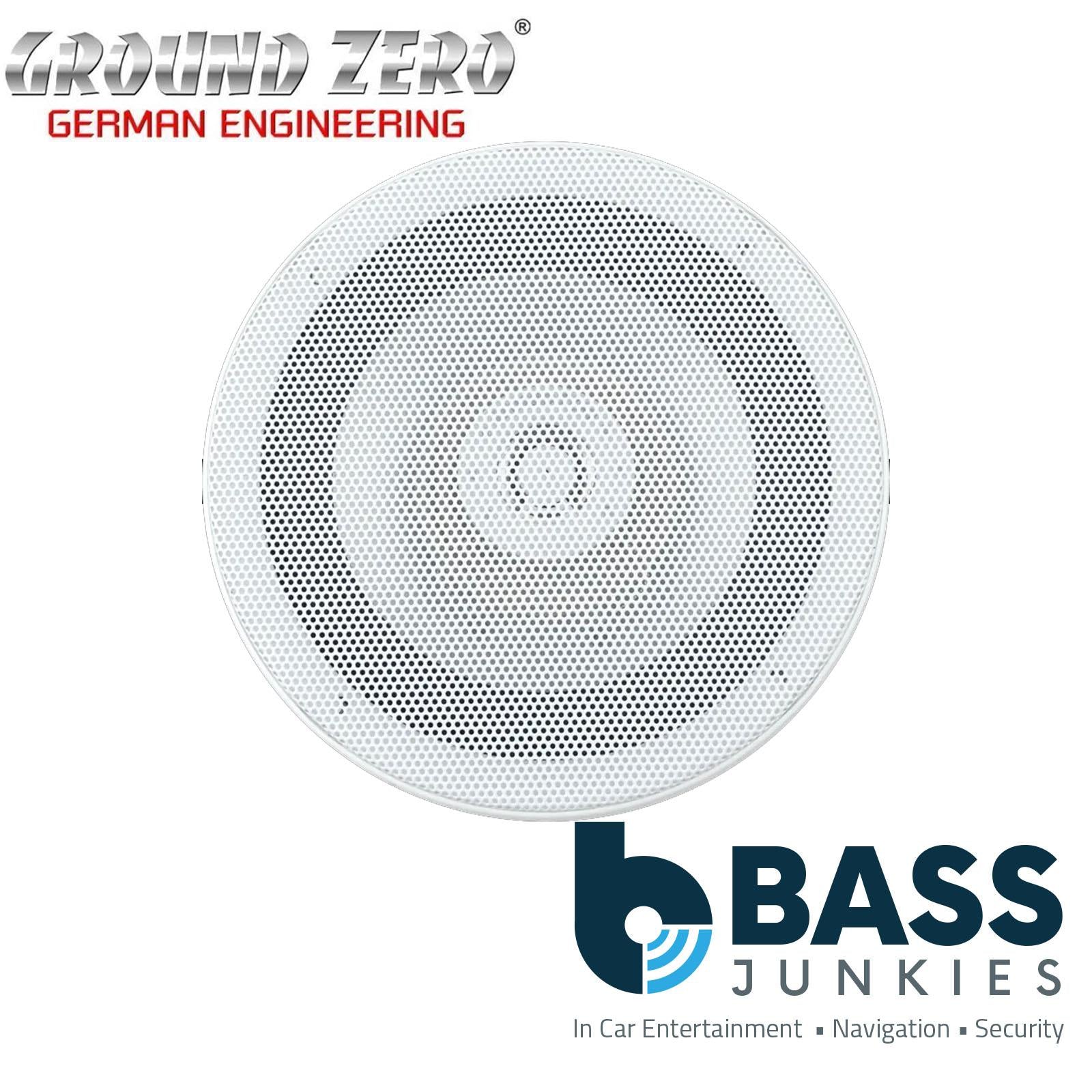 Ground Zero GZRM 165X - 6.5" Inch 16.5cm 240 Watts 4 Ohm Marine 2-way Coaxial Car Boat Speakers