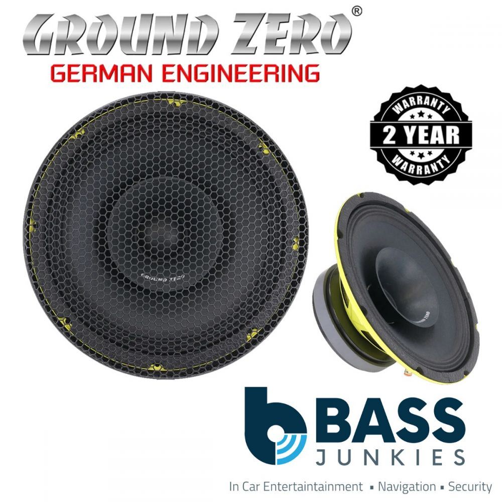 Ground Zero GZCM 10.0SPL - 10" 200 Watts RMS Midrange Car Van Single Speaker