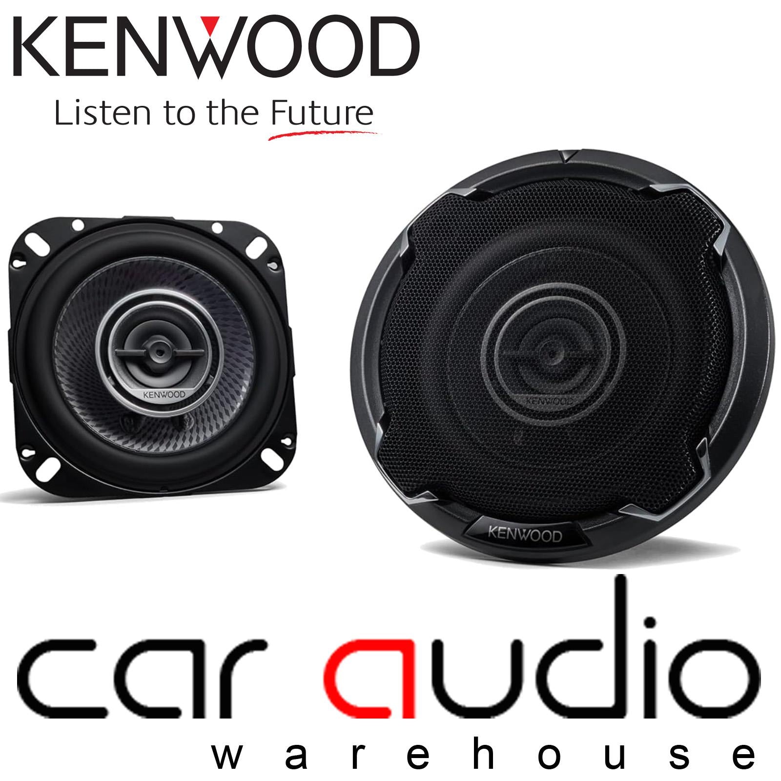 Kenwood KFC-PS1096 10cm 4" 440 Watts Door Dash Shelf Car Stereo Speakers