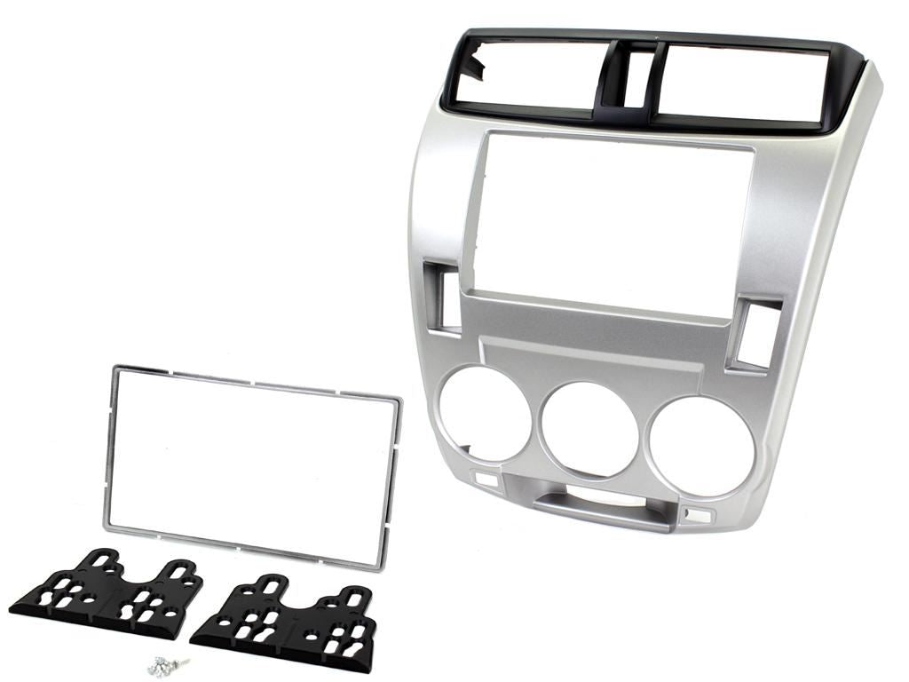 SONY 6.2" Screen Blutooth Double Din Stereo Fitting Kit + Steering Wheel Stalk Controls to fit Honda City 2008-14