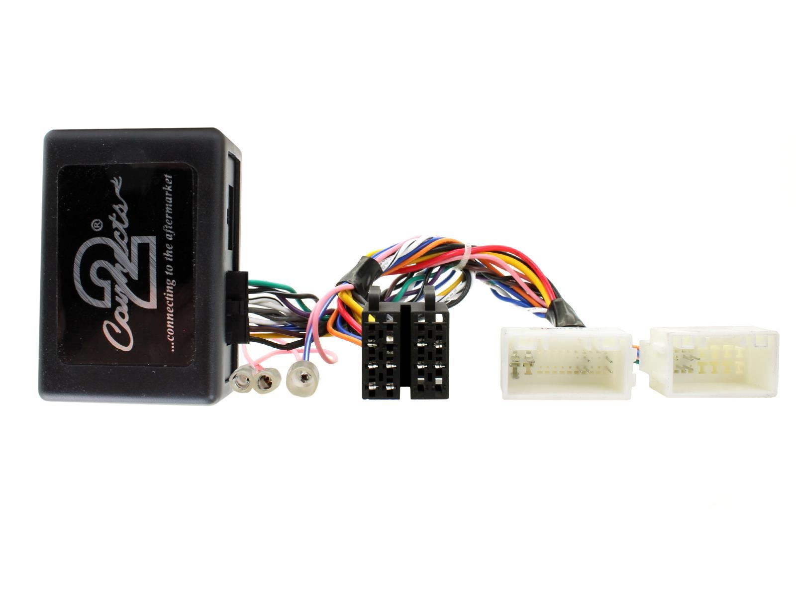 Grundig 6.8" Apple Android Double Din Stereo Fitting Kit + Steering Wheel Stalk Controls to fit Kia Soul 2012-14