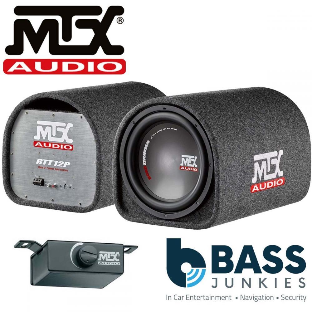 MTX RT12PT - 12" 30cm 450 Watts Road Thunder Series Amplified Powered Car Bass Tube