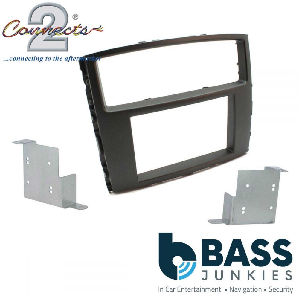 Connects2 CT24MT05 Mitsubishi Shogun Montero Pajero Car Stereo Single Din Fascia Panel (Silver)