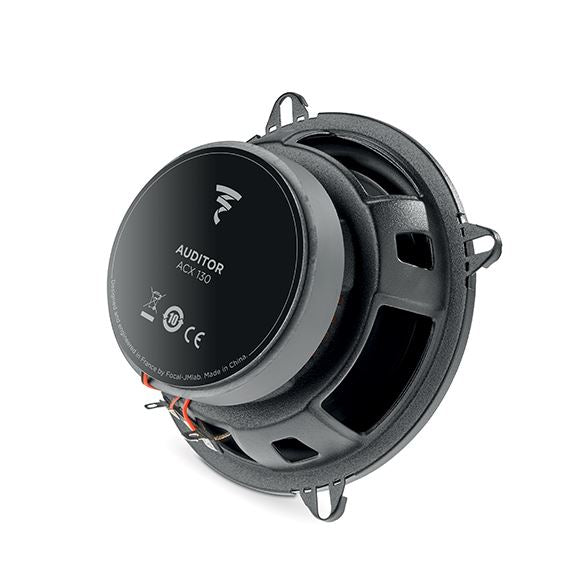 Focal Auditor ACX130 130mm/13cm/5.25" Car Coaxial Speakers (Pair Max 200 watts) Fits Universal