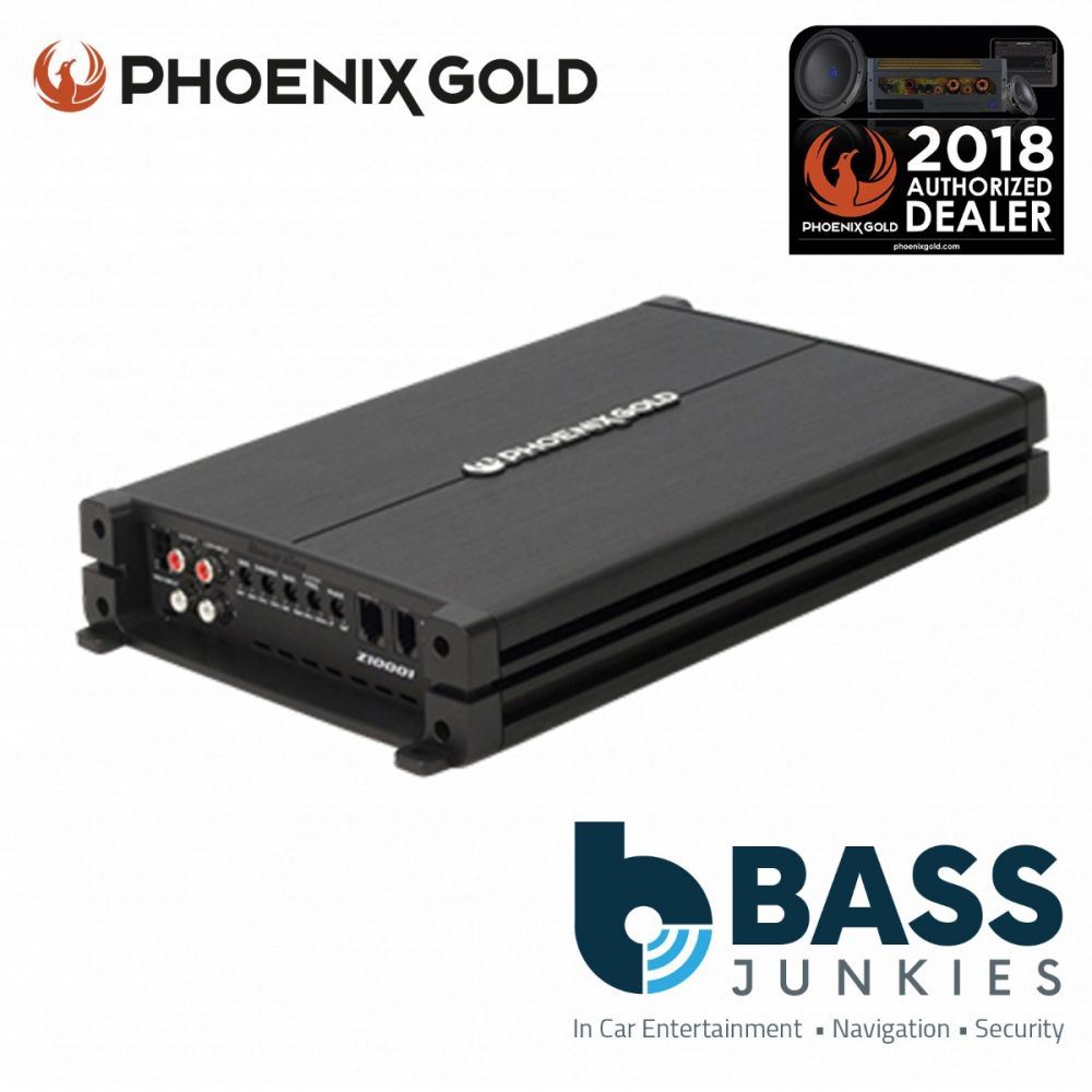 Phoenix Gold Z1000.1 - Z Series 2000 Watts Mx 1 Ohm Stable Monoblock Car Amplifier