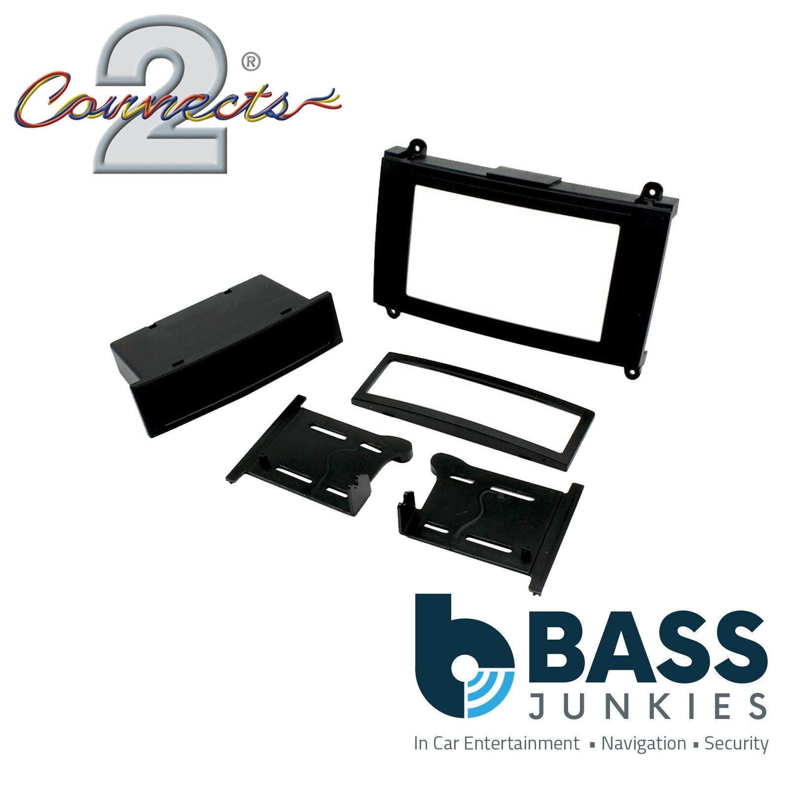 Connects2 CT23DG04 - Dodge Sprinter-Van 2007 - 2010 Single/Double Din Fascia Panel