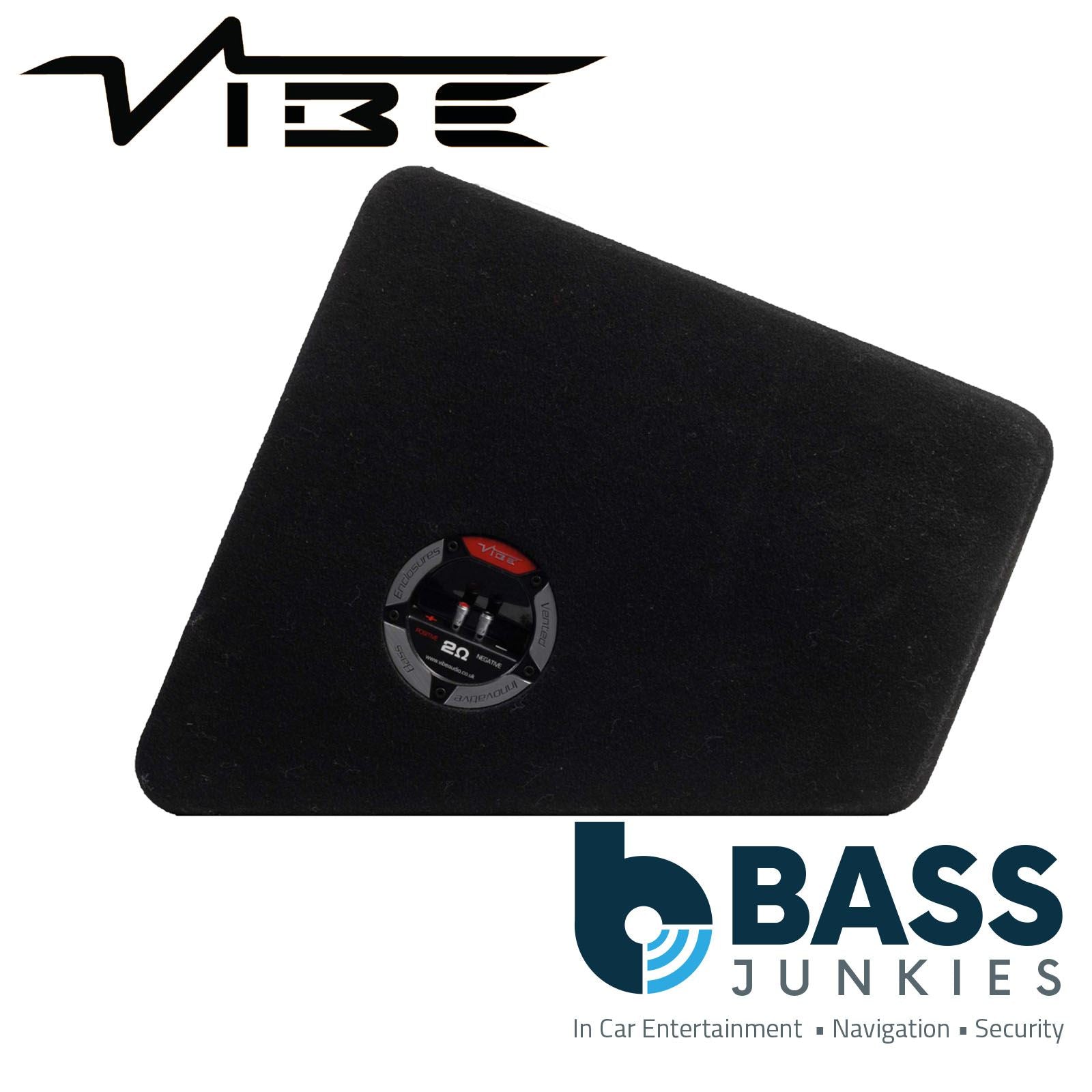 Vibe SLICKMITT12-V3 12 inch Car Sub Bass Passive Enclosure 2 Ohm 3000W Max Power