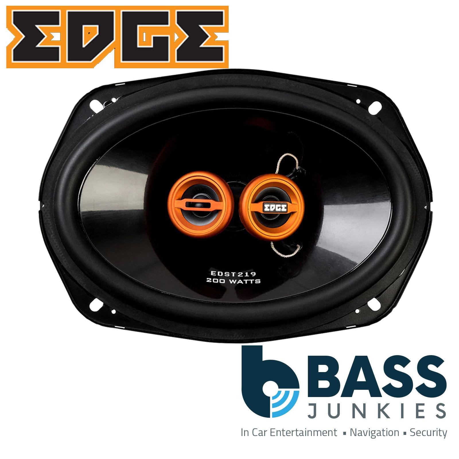 EDGE EDST219-E6 - 6"x9" Inch 400 Watts 2 Way Coaxial Car Van Speakers
