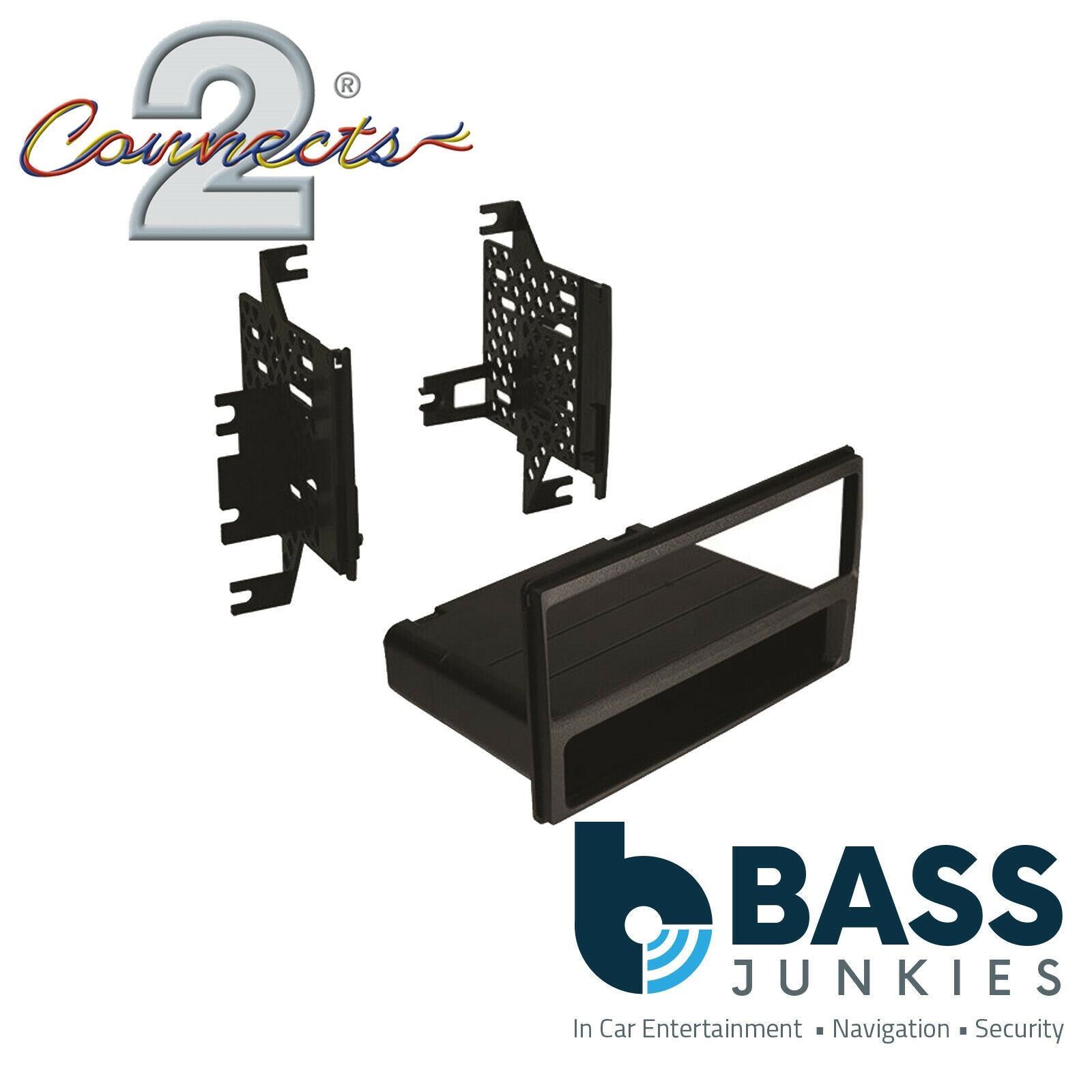 Connects2 CT24NS32 - Nissan Juke, NV, Quest Single/Double Din Fascia with Pocket
