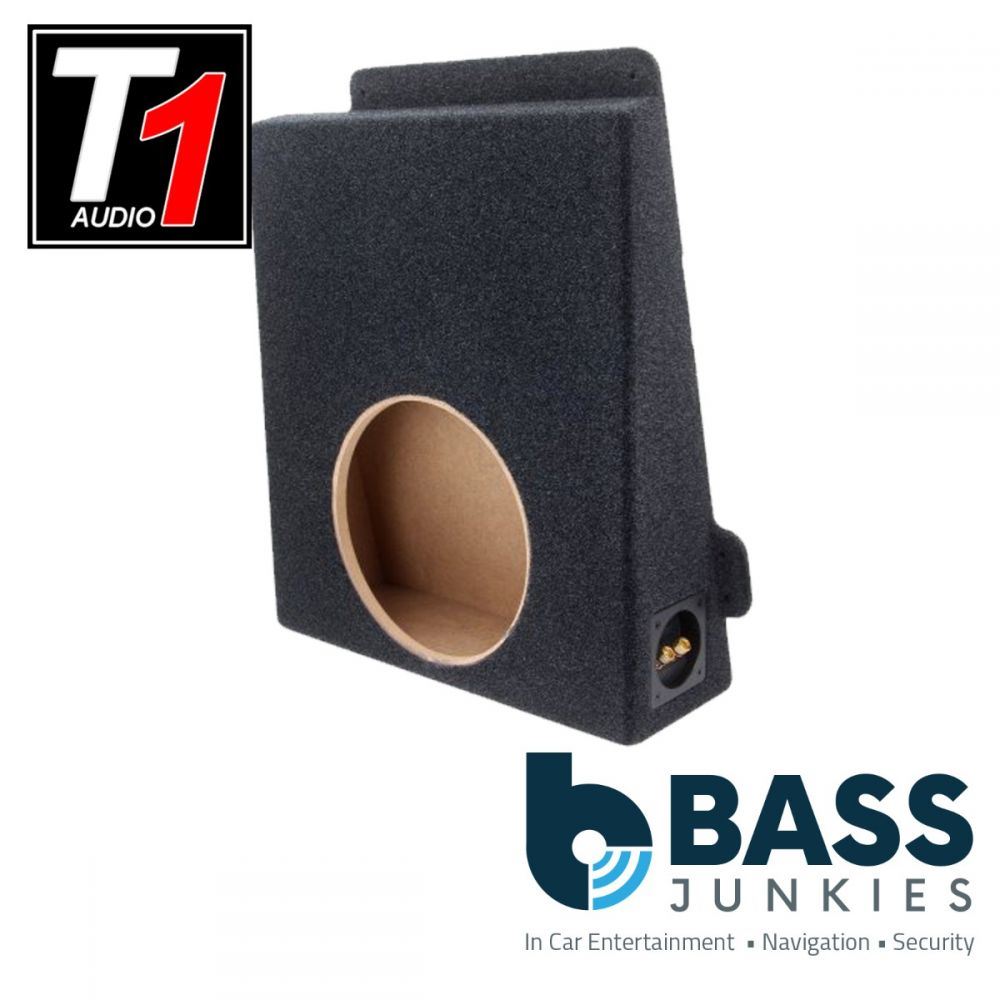 T1 Audio - Toyota Hilux 2015 Onwards Behind The Seat Custom Fit 10" Car Sub Subwoofer Bass Box