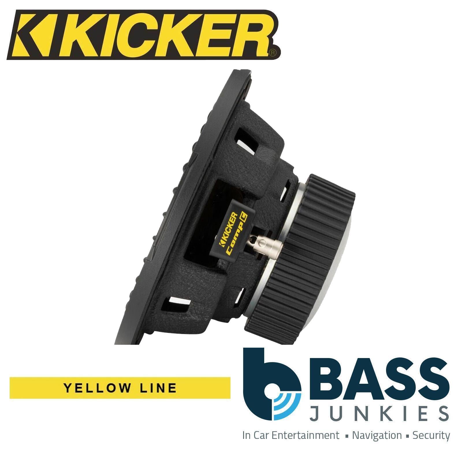 Kicker CWCS84 - CompC 8" 400 Watts 4 Ohm Single Voice Coil SVC Car Subwoofer
