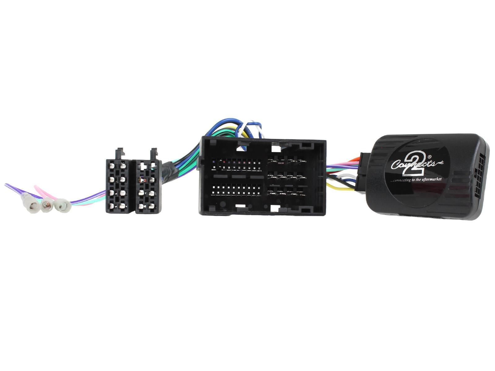 Grundig 6.8" Apple Android Double Din Stereo Fitting Kit + Steering Wheel Stalk Controls to fit Fiat Ducato 2015-21
